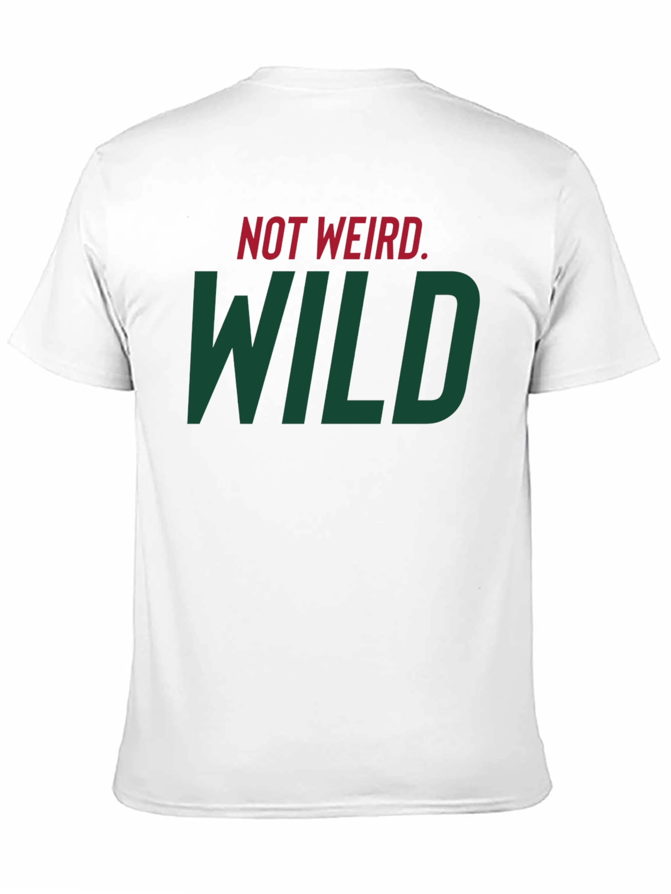 Black Not Weird, WILD T-Shirt - Bold Statement Tee view 11