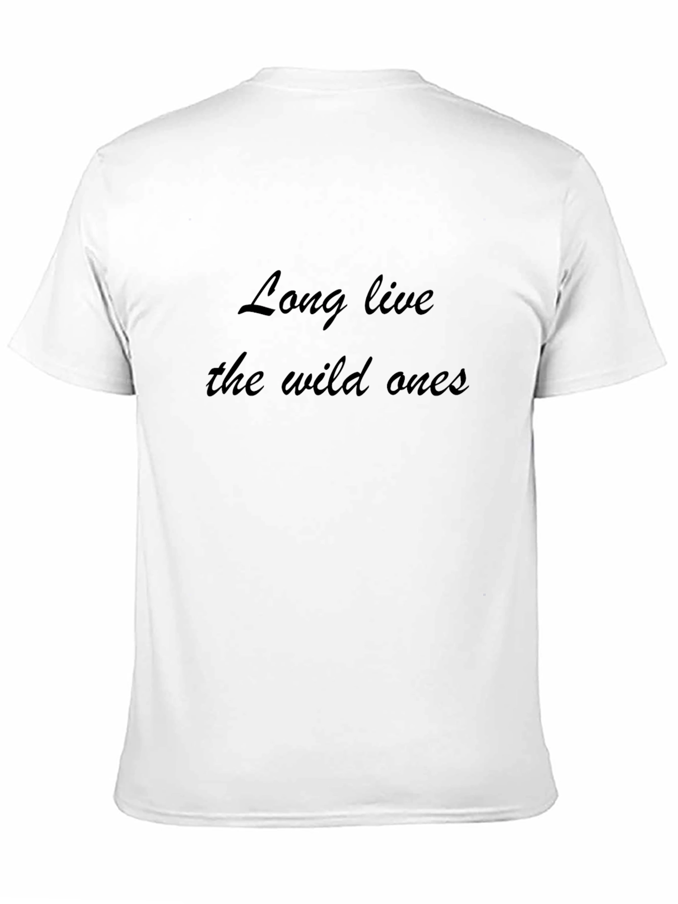 Black Long Live The Wild Ones T-Shirt view 11