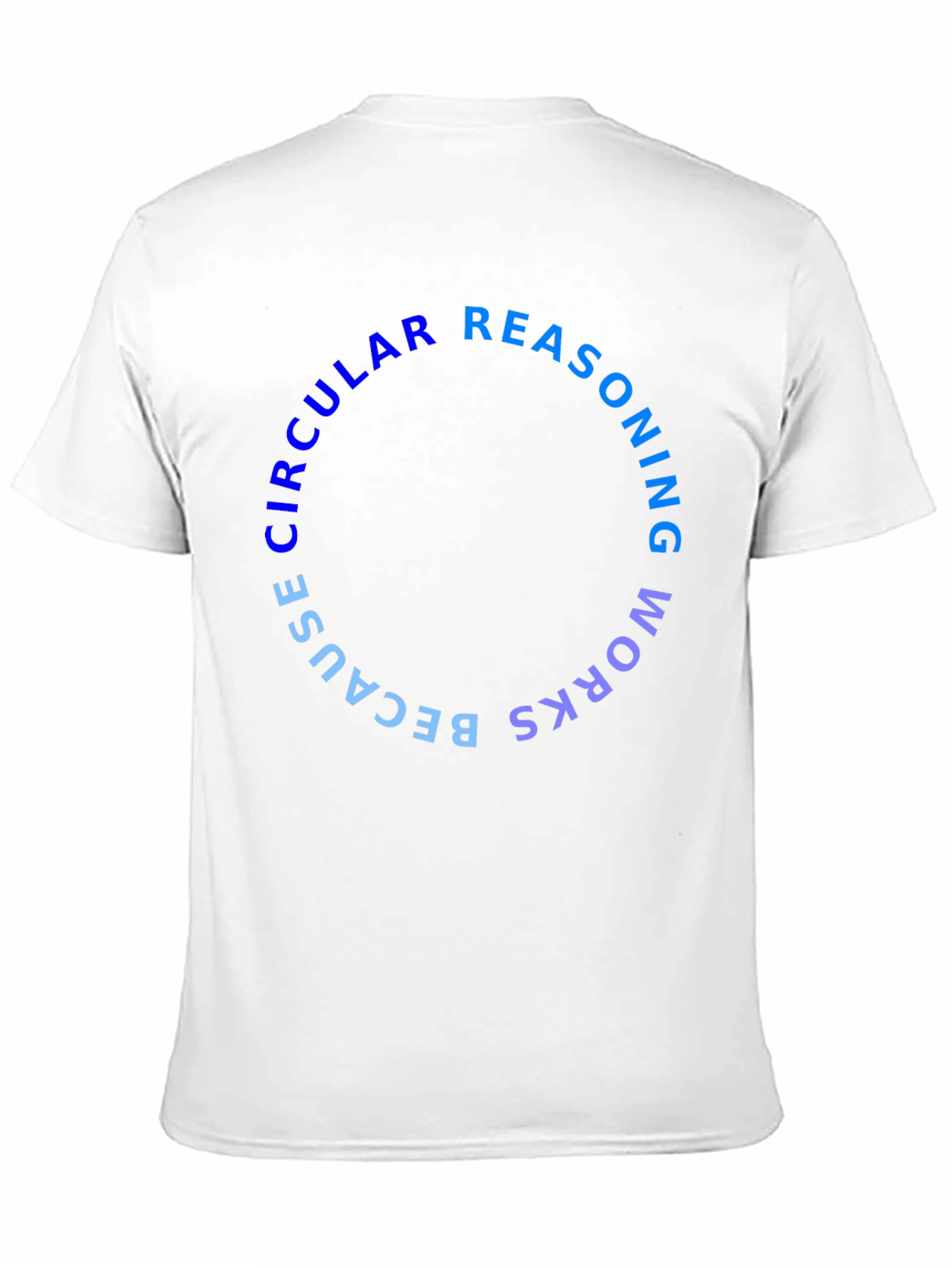 Black Circular Reasoning Graphic T-Shirt view 11