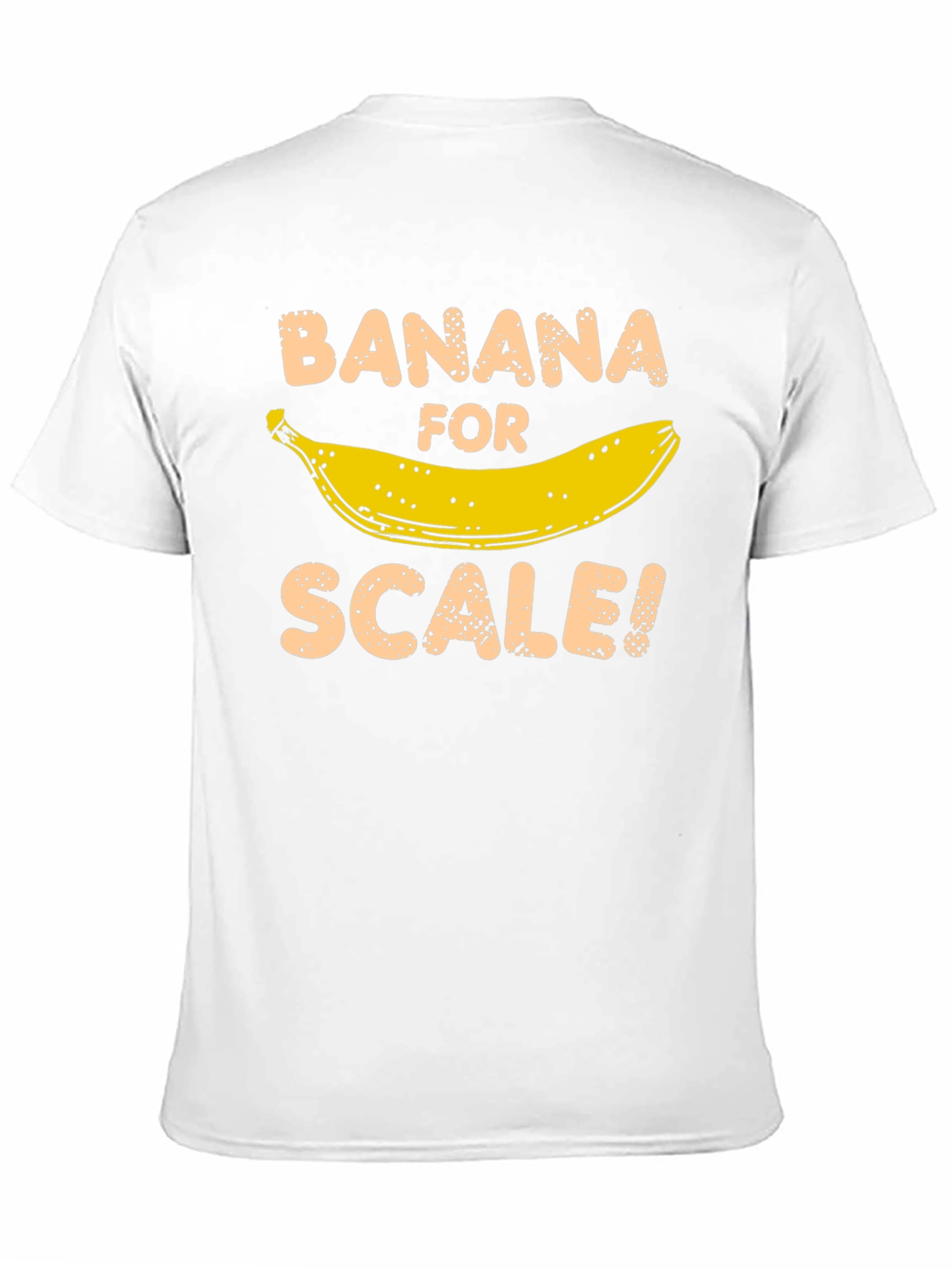 Black Banana For Scale Funny T-Shirt view 11