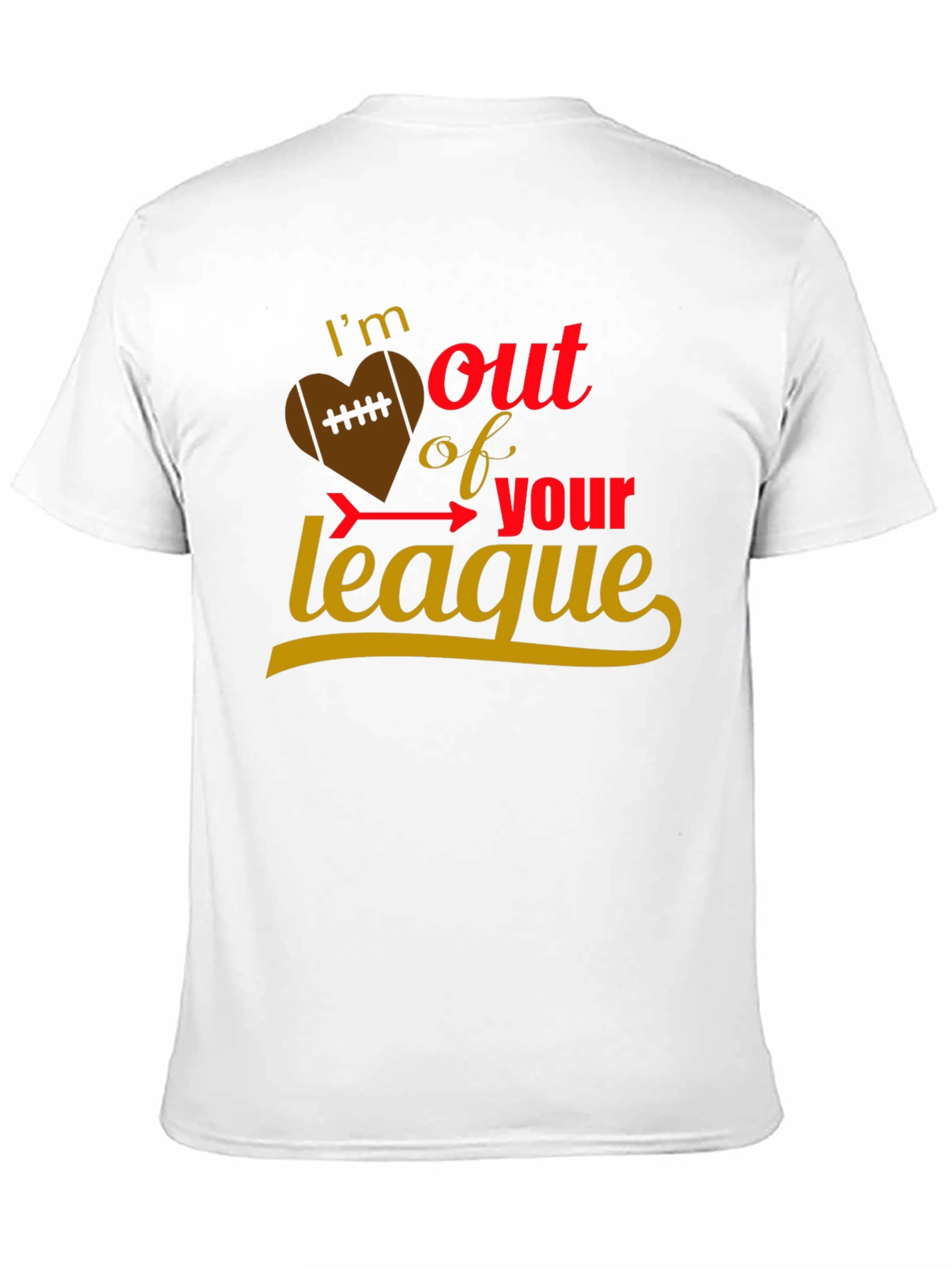 Black I'm Out of Your League Graphic Tee view 11