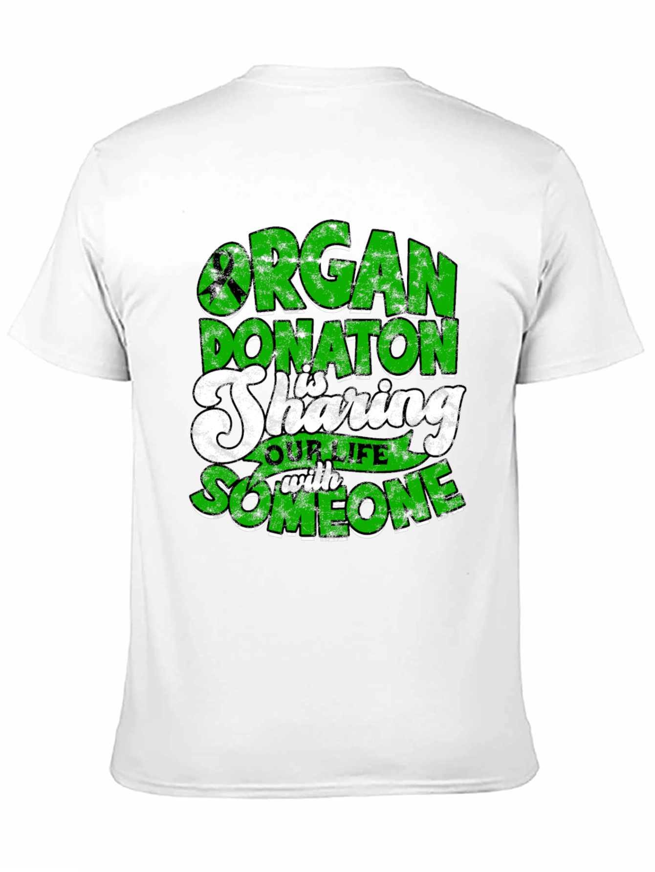 Organ Donation Awareness Graphic T-Shirt - 11