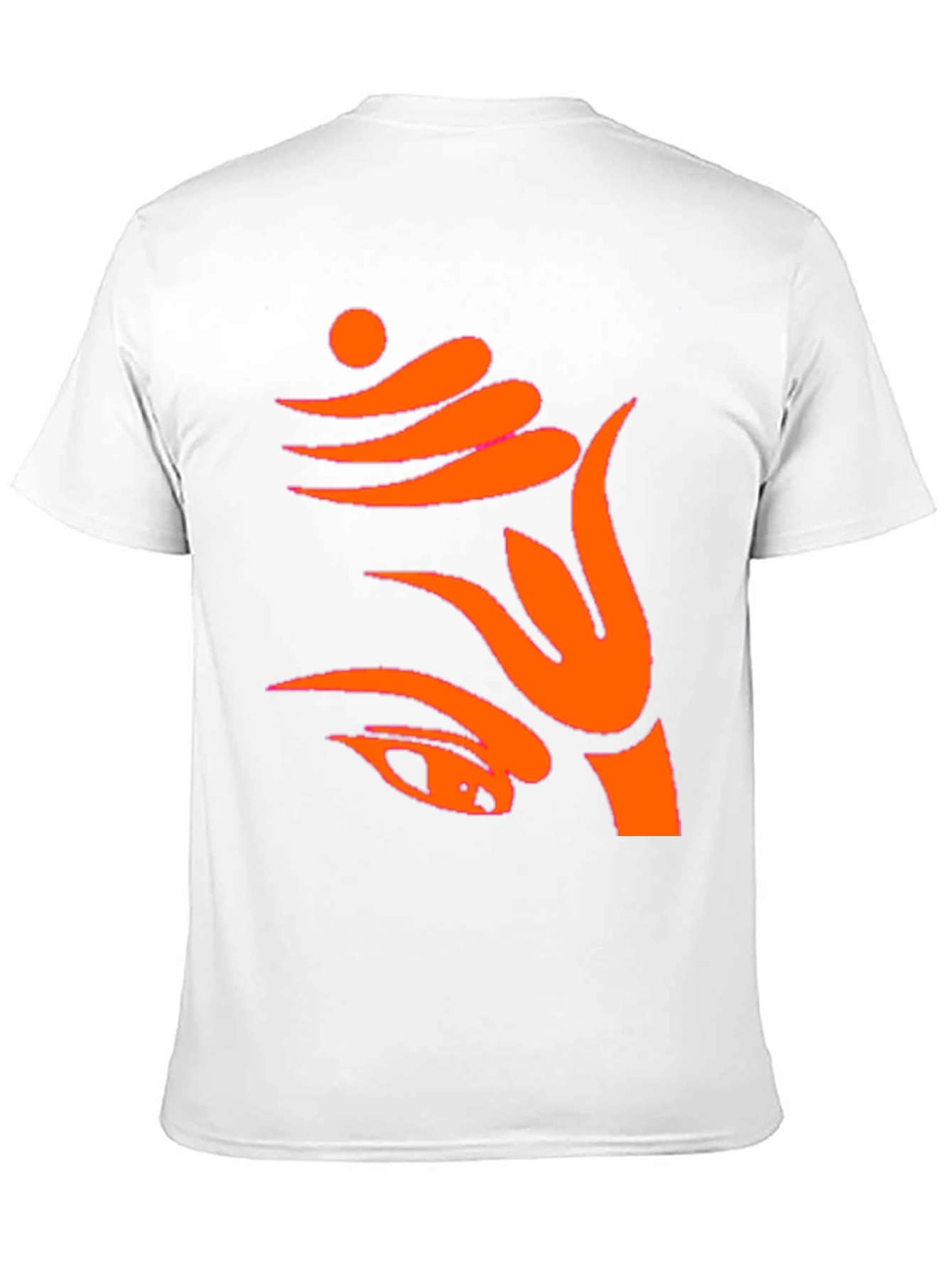 Black Abstract Graphic Print Black T-Shirt view 11