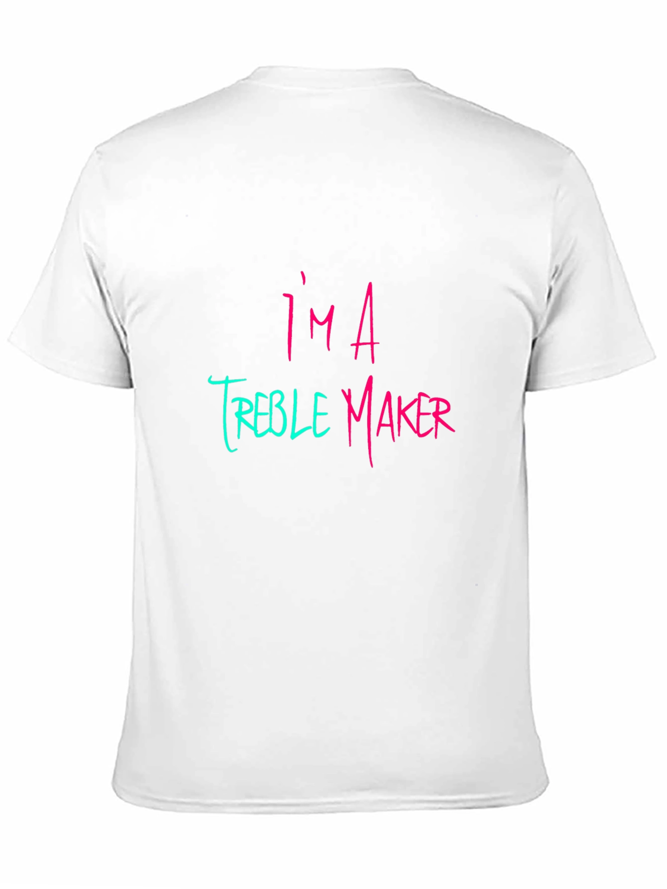 Black I'm A Treble Maker Graphic Tee - Funny Music T-Shirt view 11