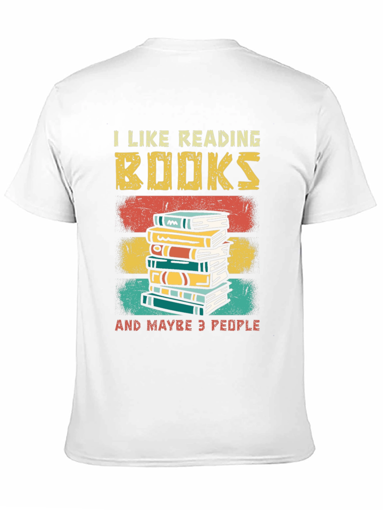 Black I Like Reading Books T-Shirt view 11