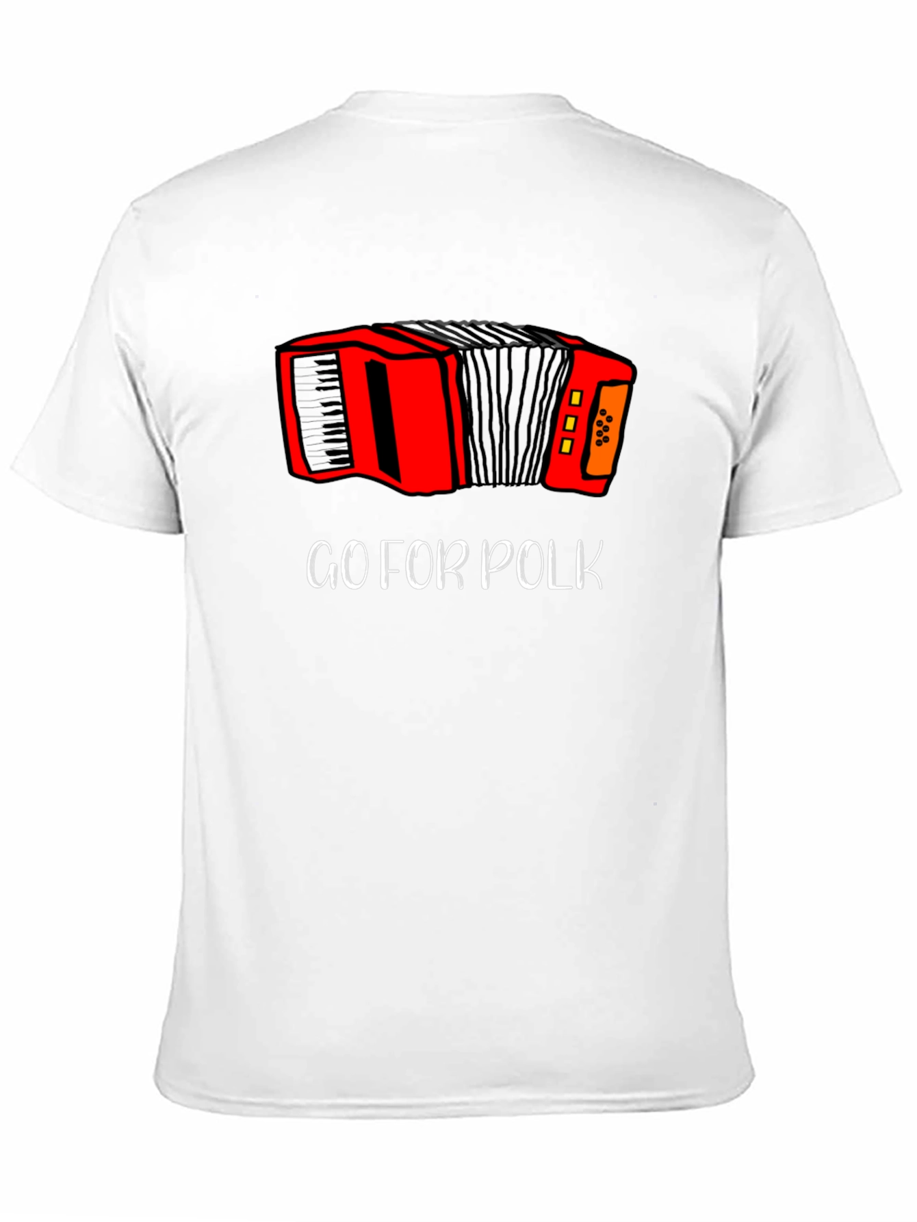 Black Go For Polk Accordion Graphic Tee view 11
