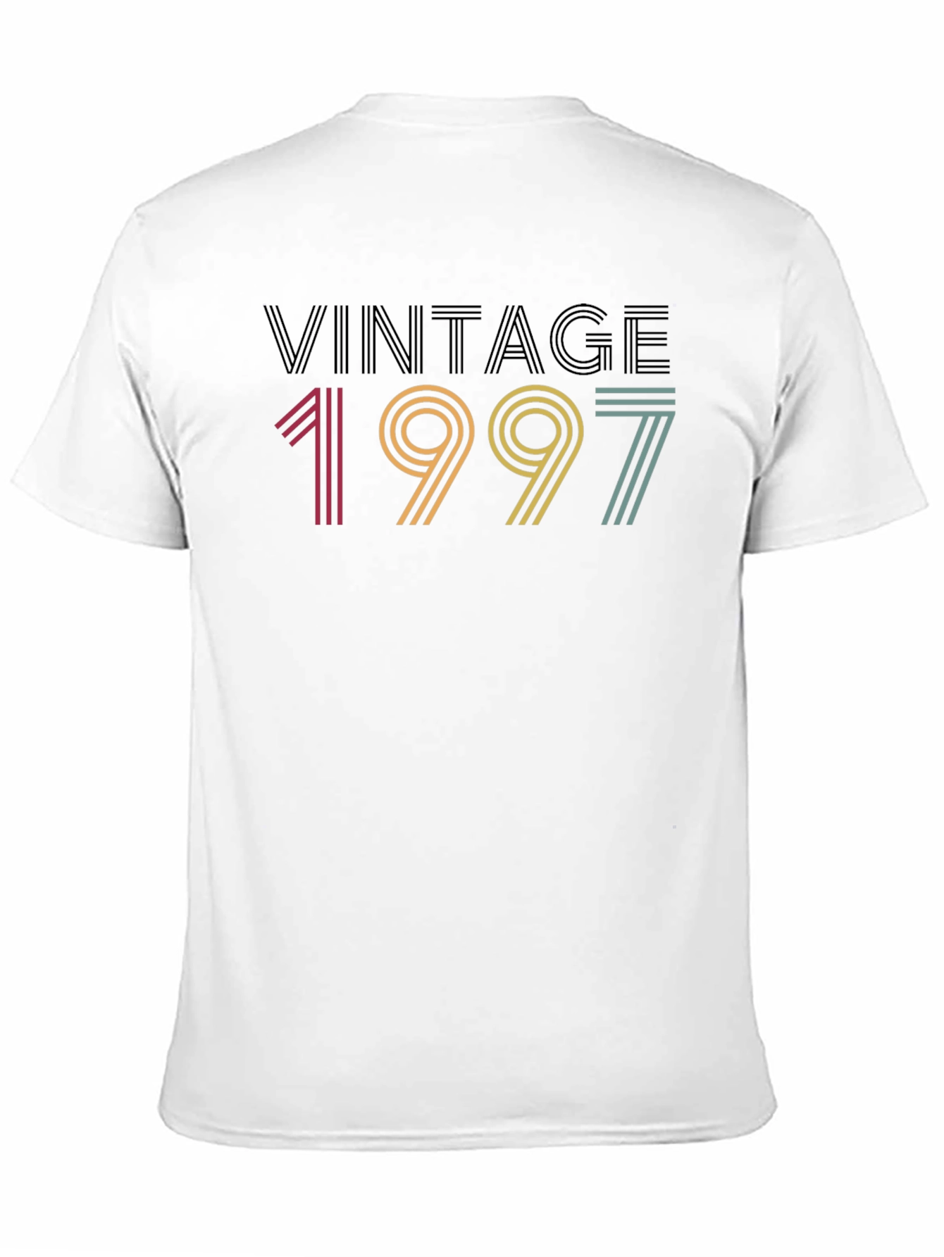 Black Vintage 1997 Graphic Tee - Retro Birthday Gift view 11
