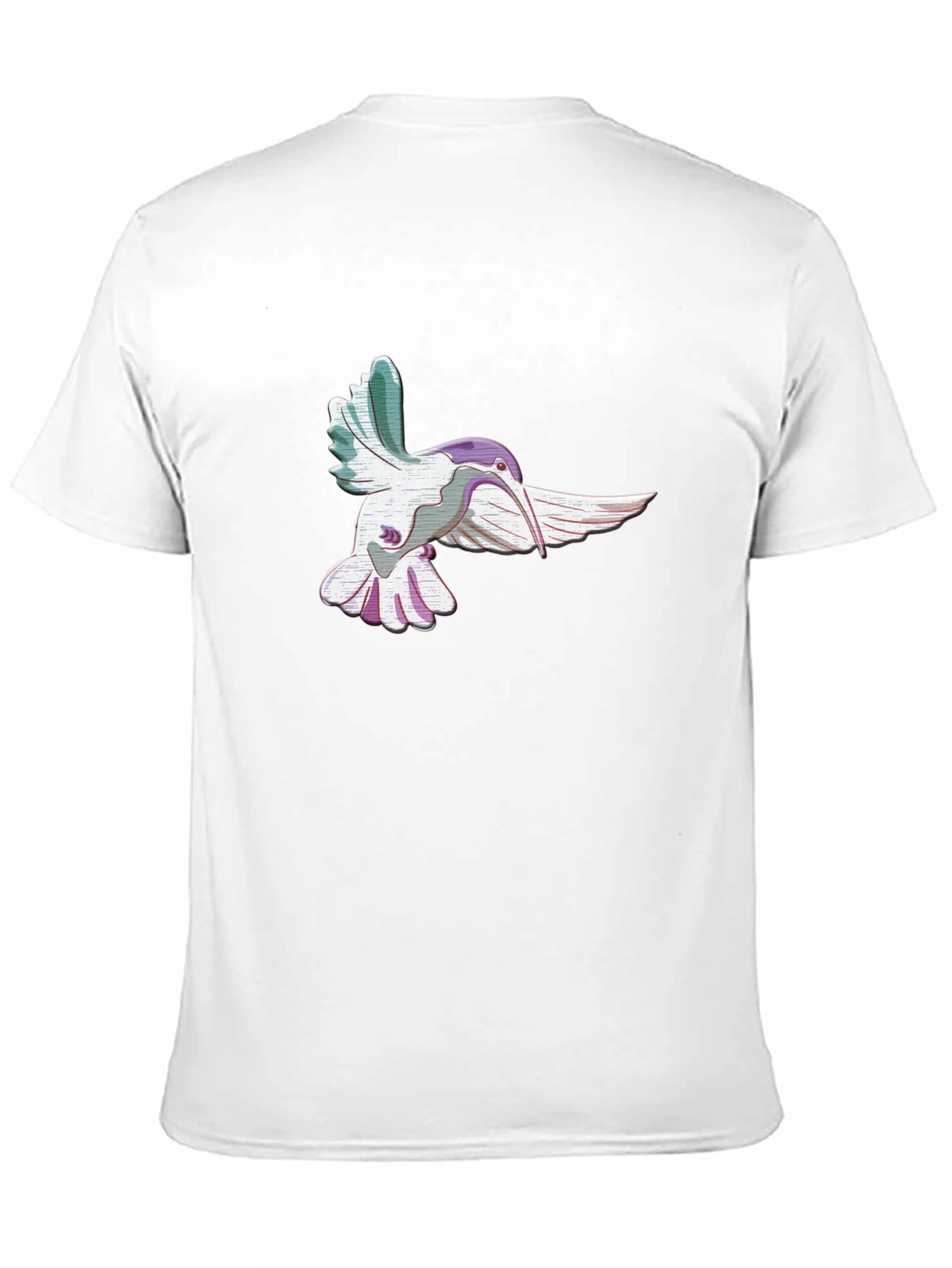 Black Hummingbird Graphic Black T-Shirt view 11