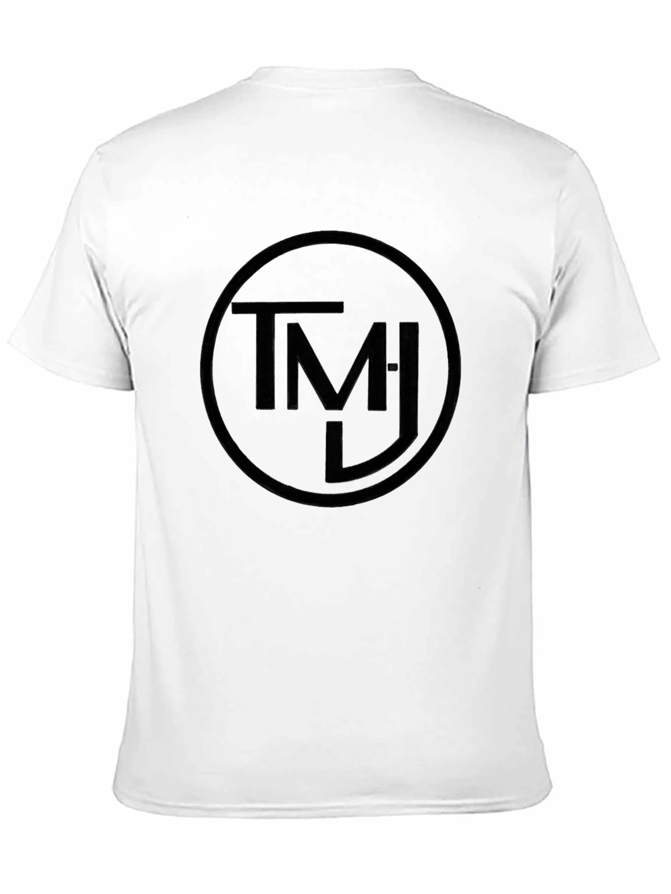 Black Black TMJ Circle Graphic Tee - Soft Cotton Blend view 11
