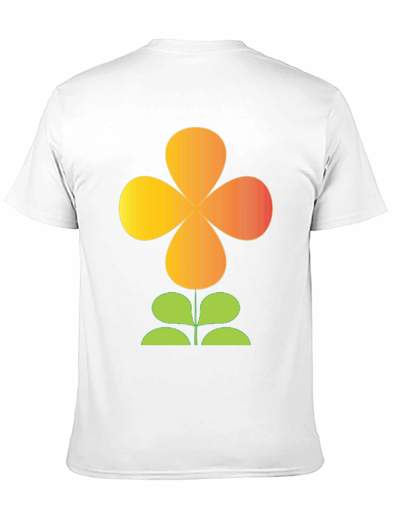 Black Retro Flower Power Graphic T-Shirt - Black view 11