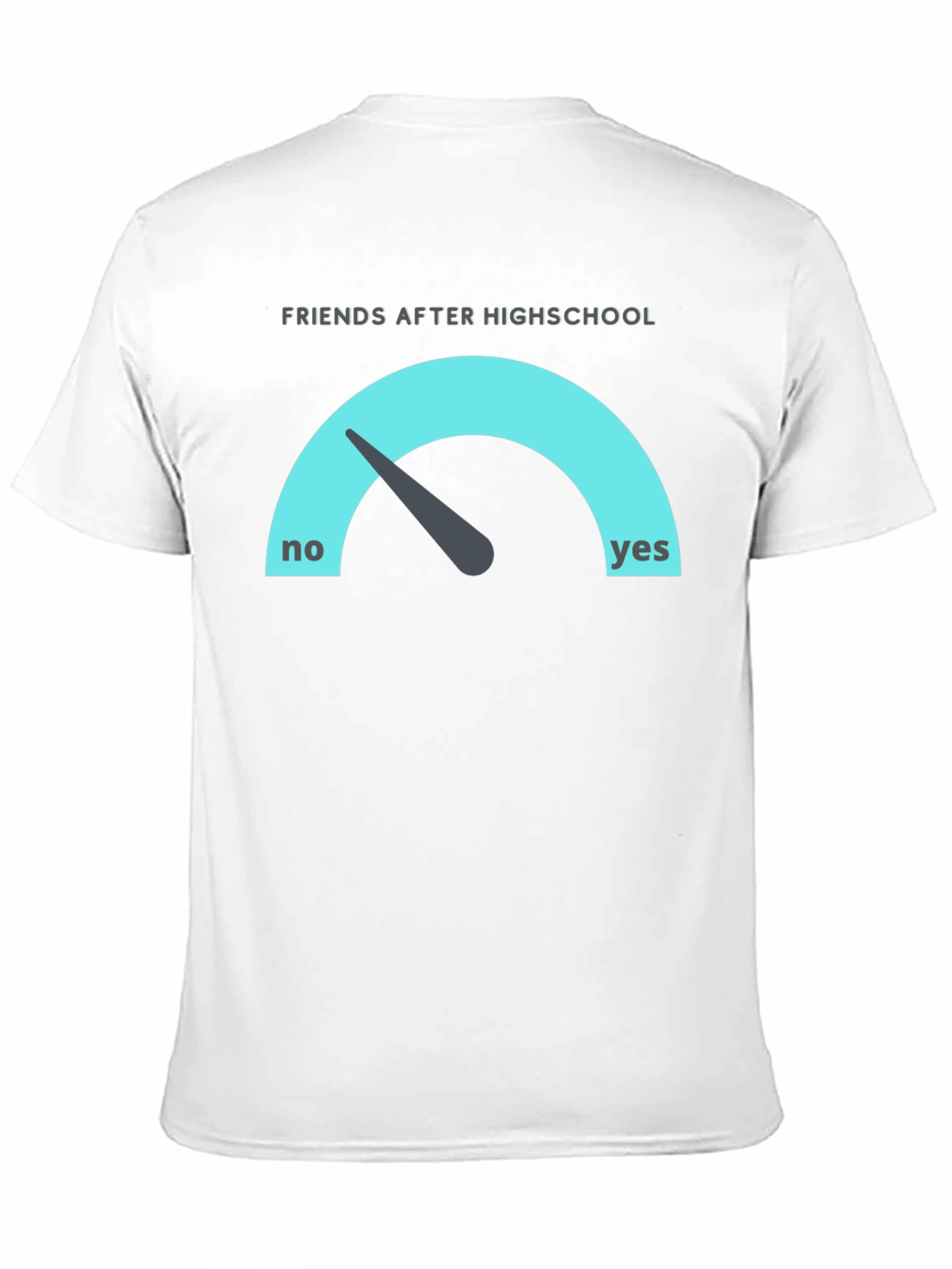 Black Friends After Highschool T-Shirt - Gauge Design view 11
