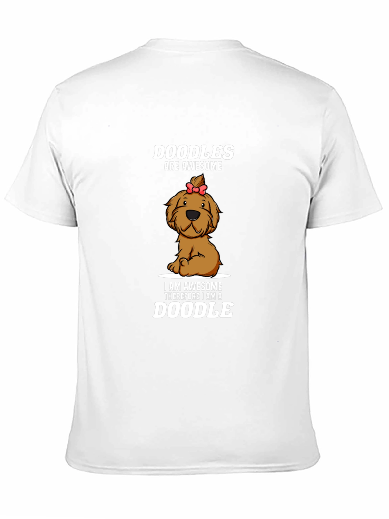 Black Doodles Are Awesome Graphic Tee - Dog Lover Gift view 11