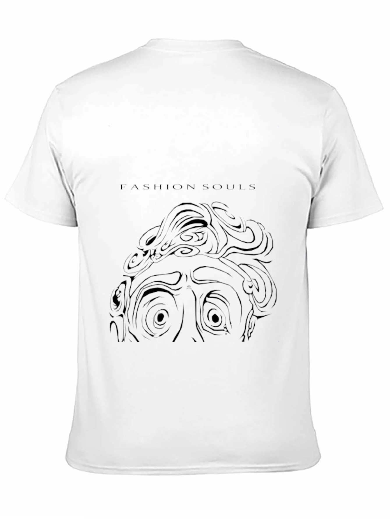 Black Fashion Souls Graphic Print T-Shirt view 11
