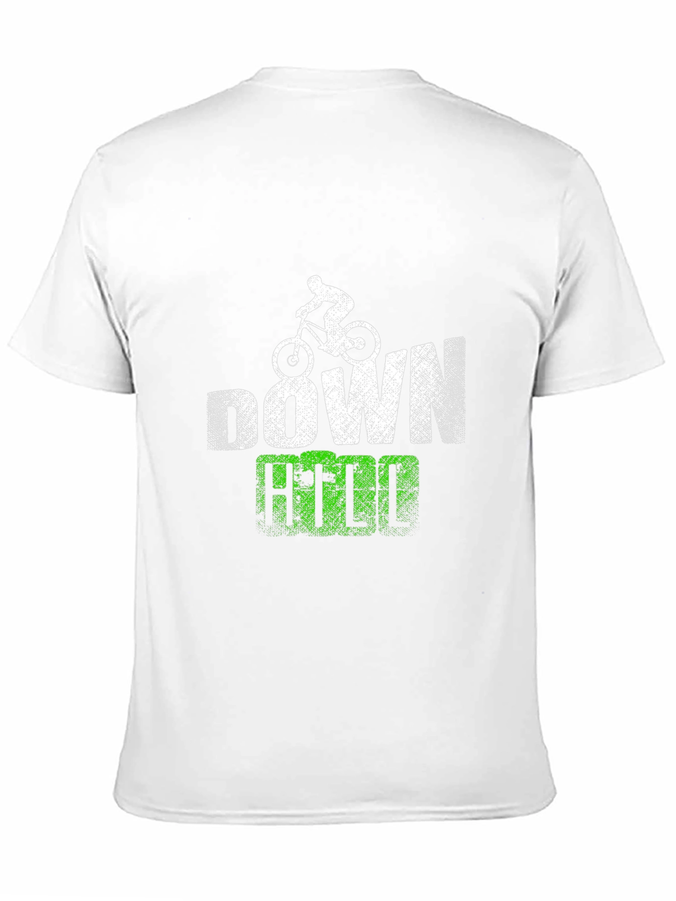 Black Downhill Mountain Bike T-Shirt Black view 11