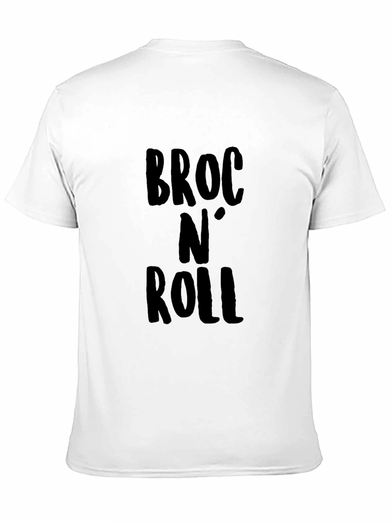 Black Broc N' Roll Black Graphic T-Shirt view 11
