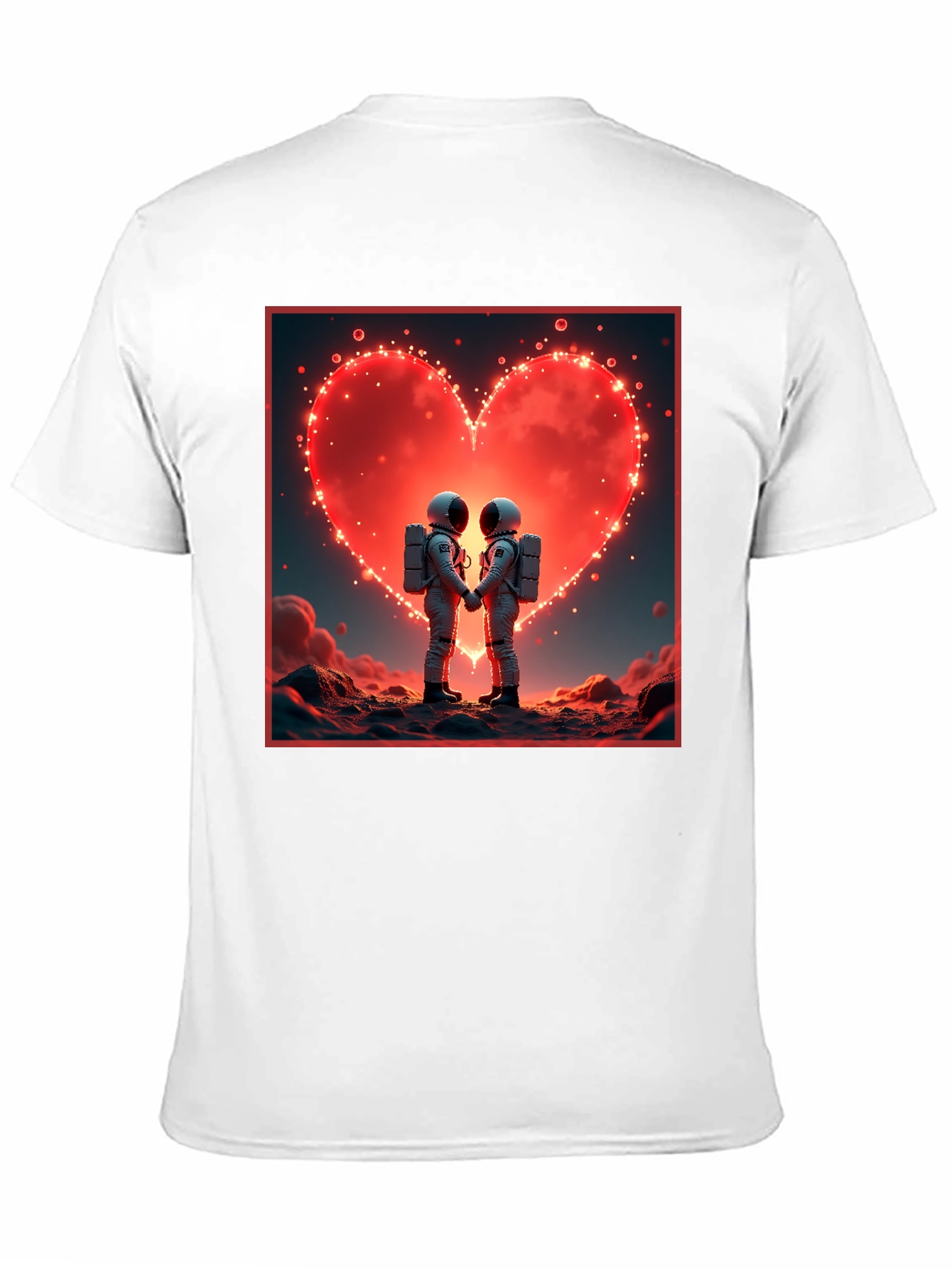 Astronaut Love T-Shirt, Space Romance Tee - 11