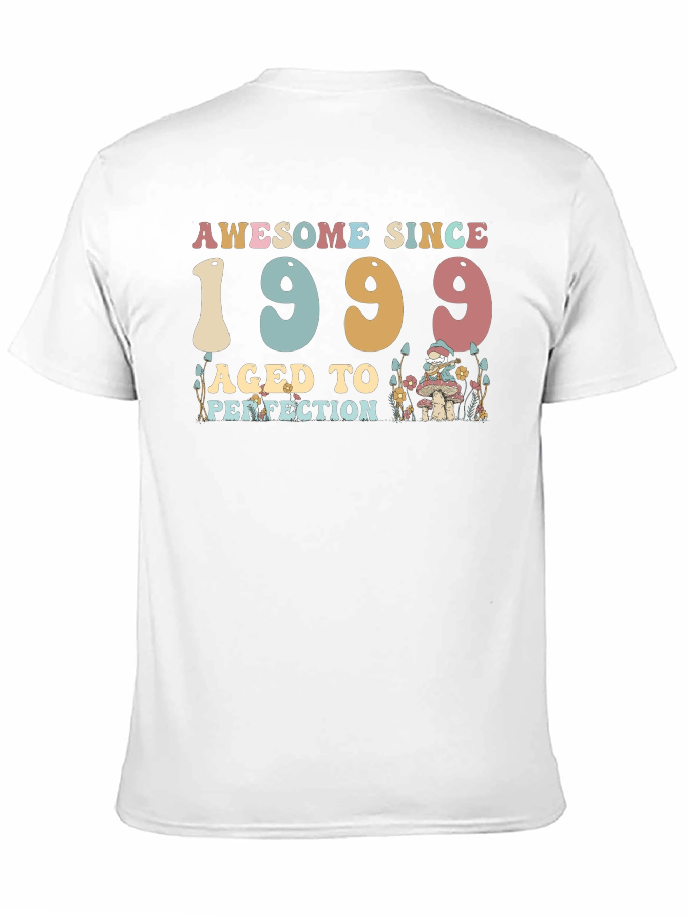 Black Awesome Since 1999 Aged to Perfection T-Shirt view 11
