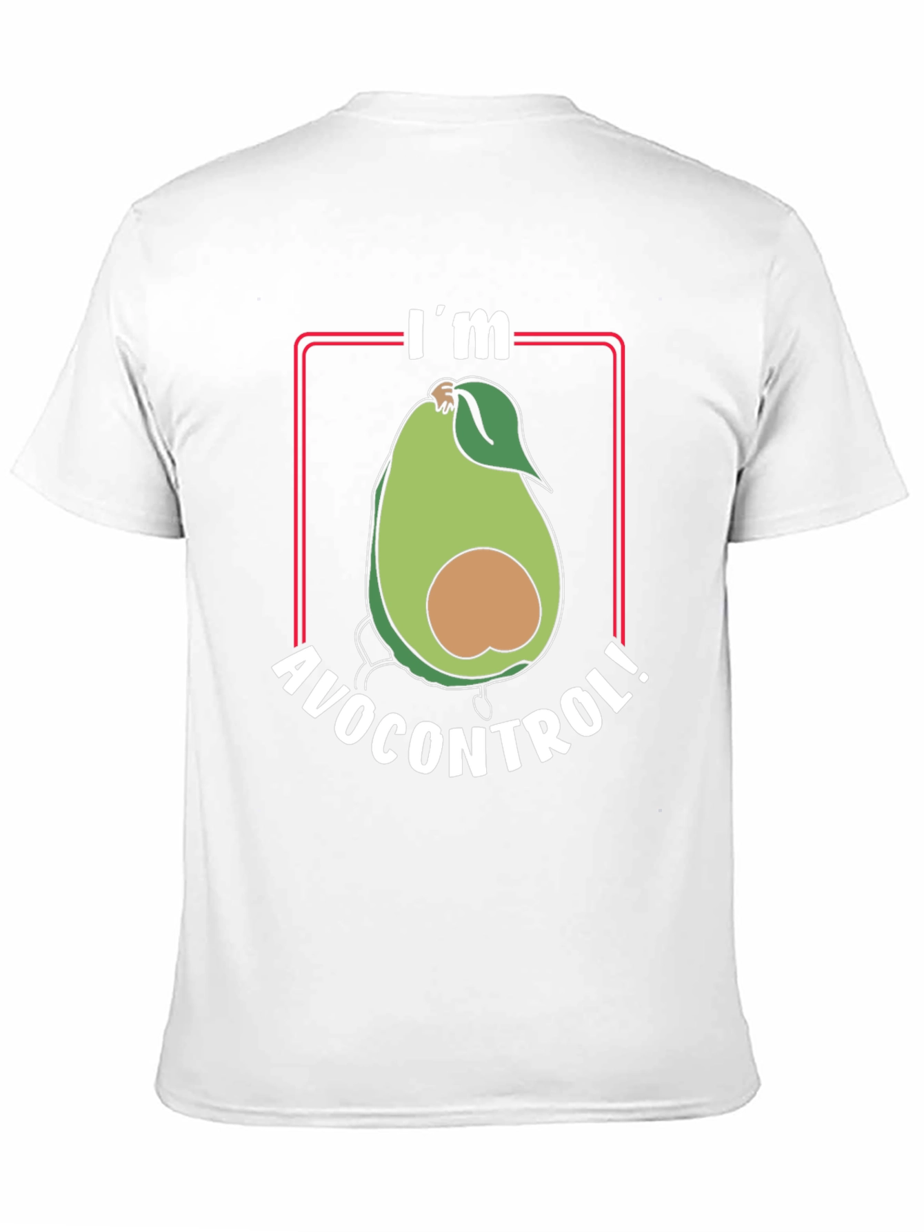 Black I'm Avocontrol T-Shirt - Funny Avocado Pun Tee view 11