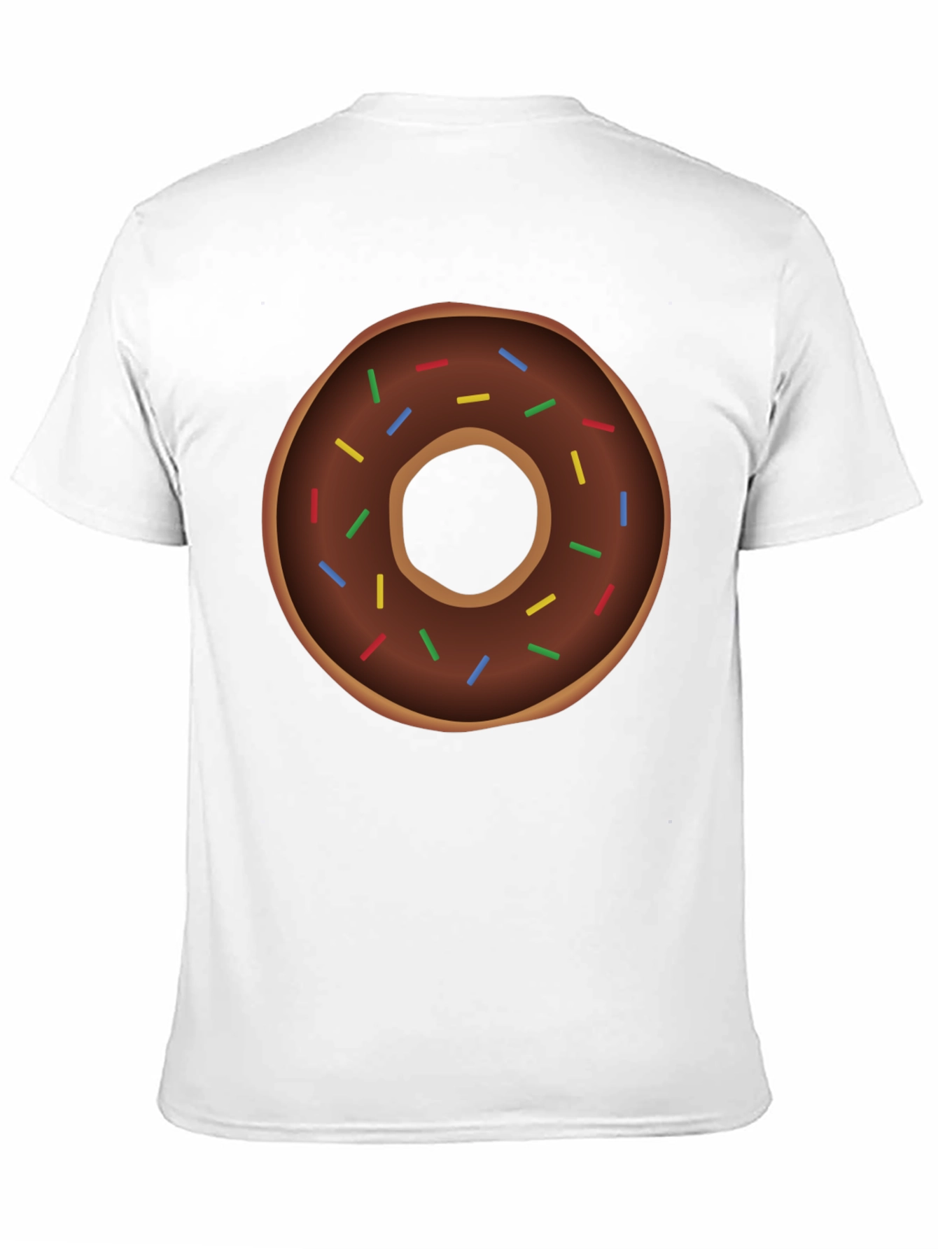 Black Novelty Donut Graphic T-Shirt - Casual & Fun! view 11
