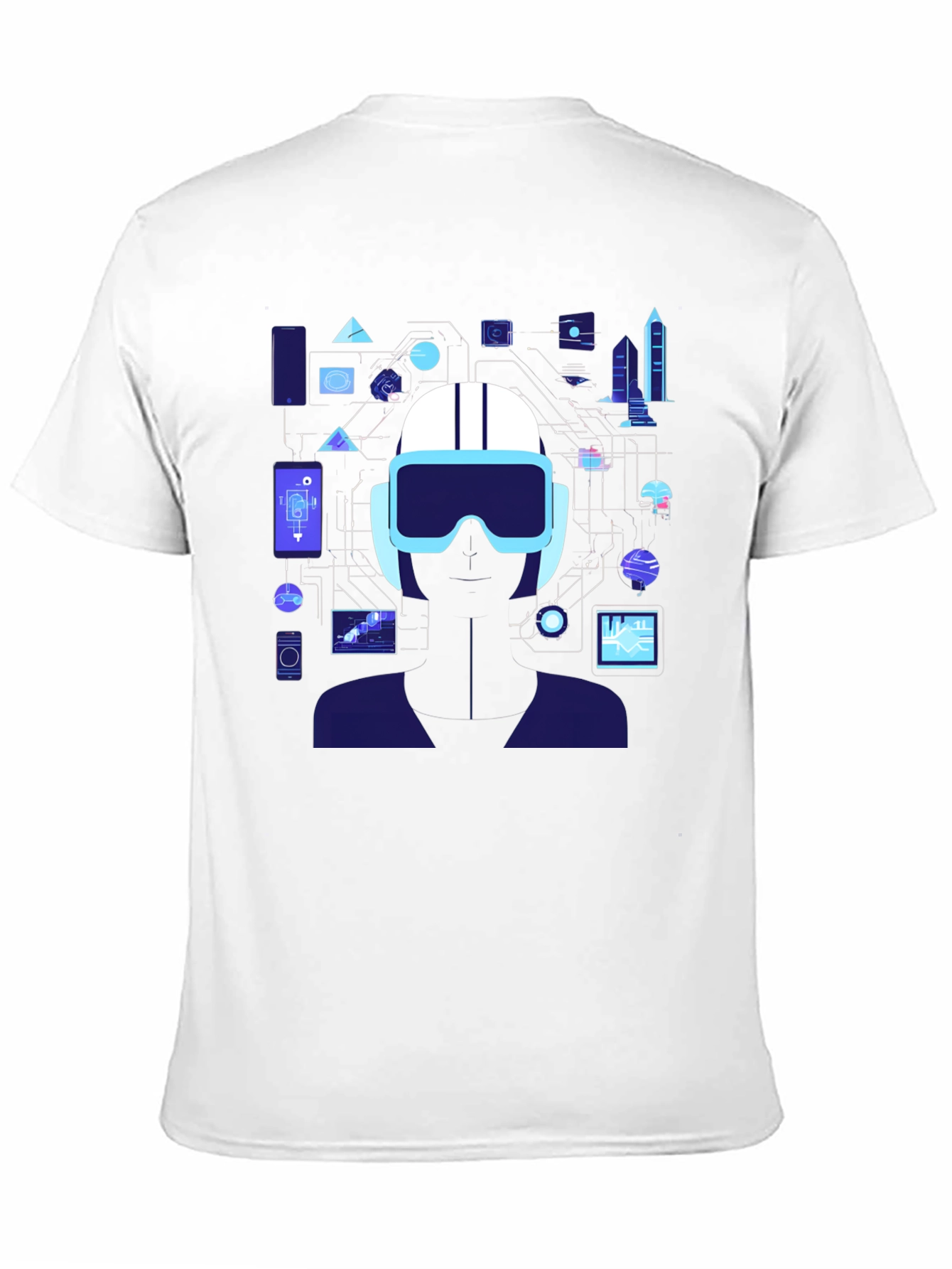 Black Tech Vision T-Shirt: Future is Now view 11