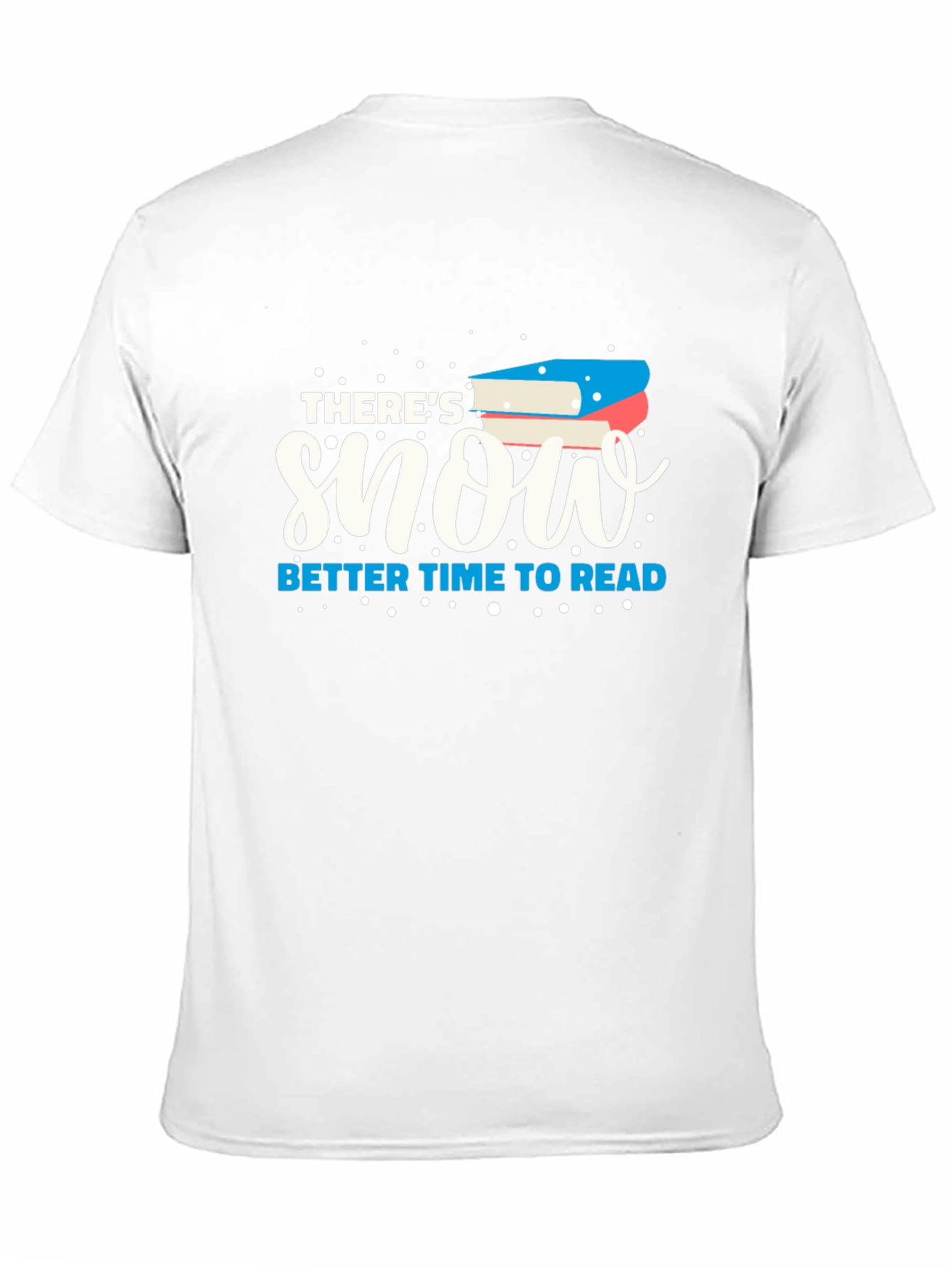 Black Snow Better Time To Read Black T-Shirt view 11