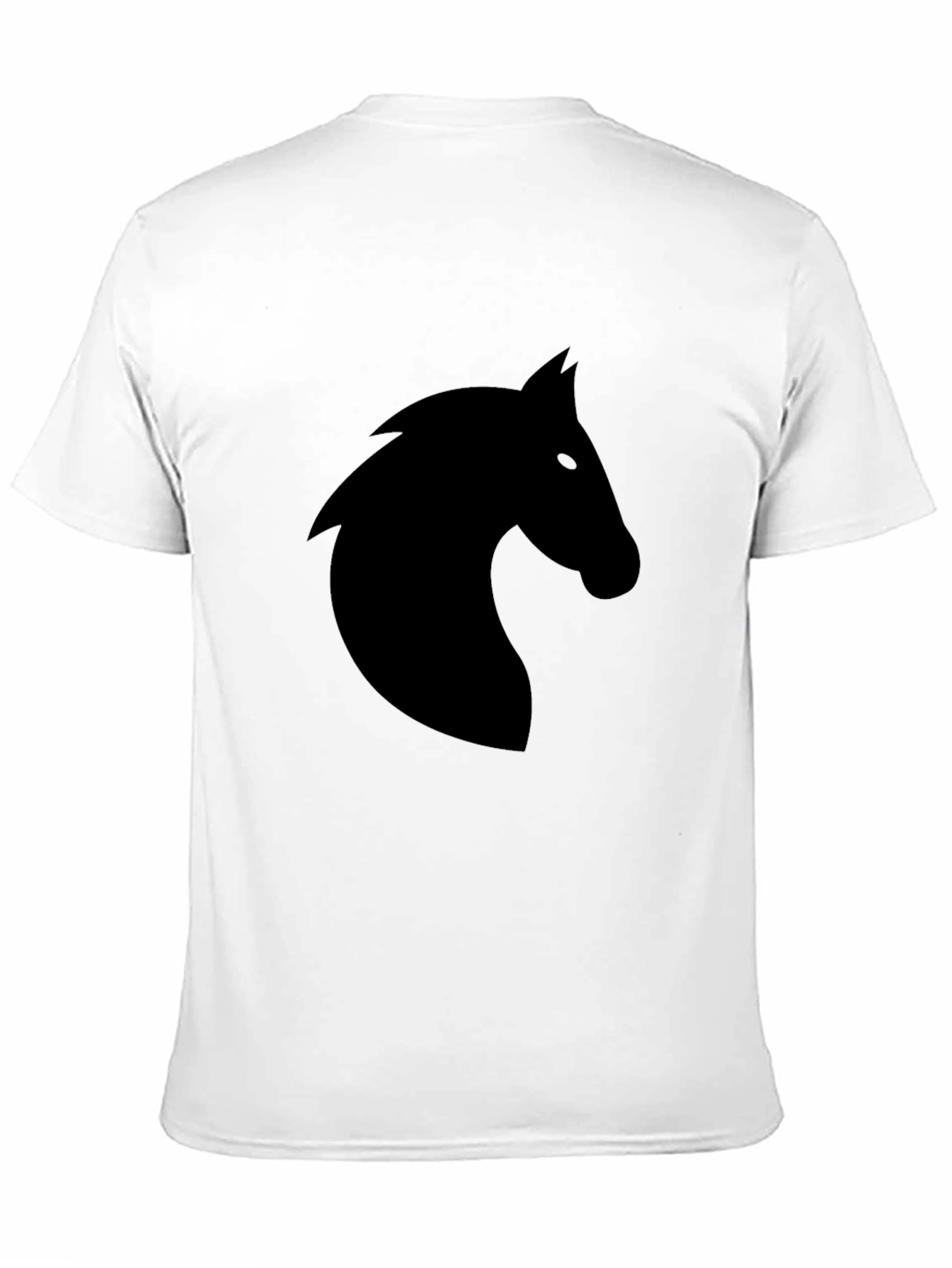 Black Black Horse Silhouette Tee - Stylish and Comfortable view 11