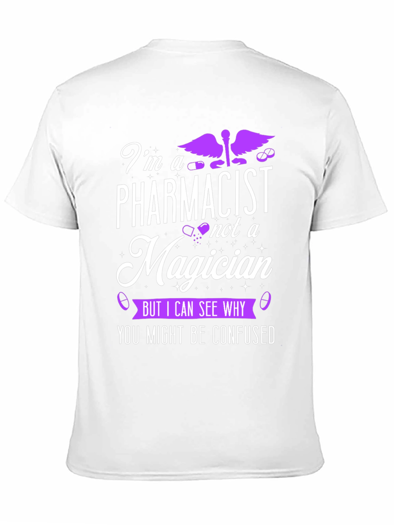Black Pharmacist Magician Funny T-Shirt view 11