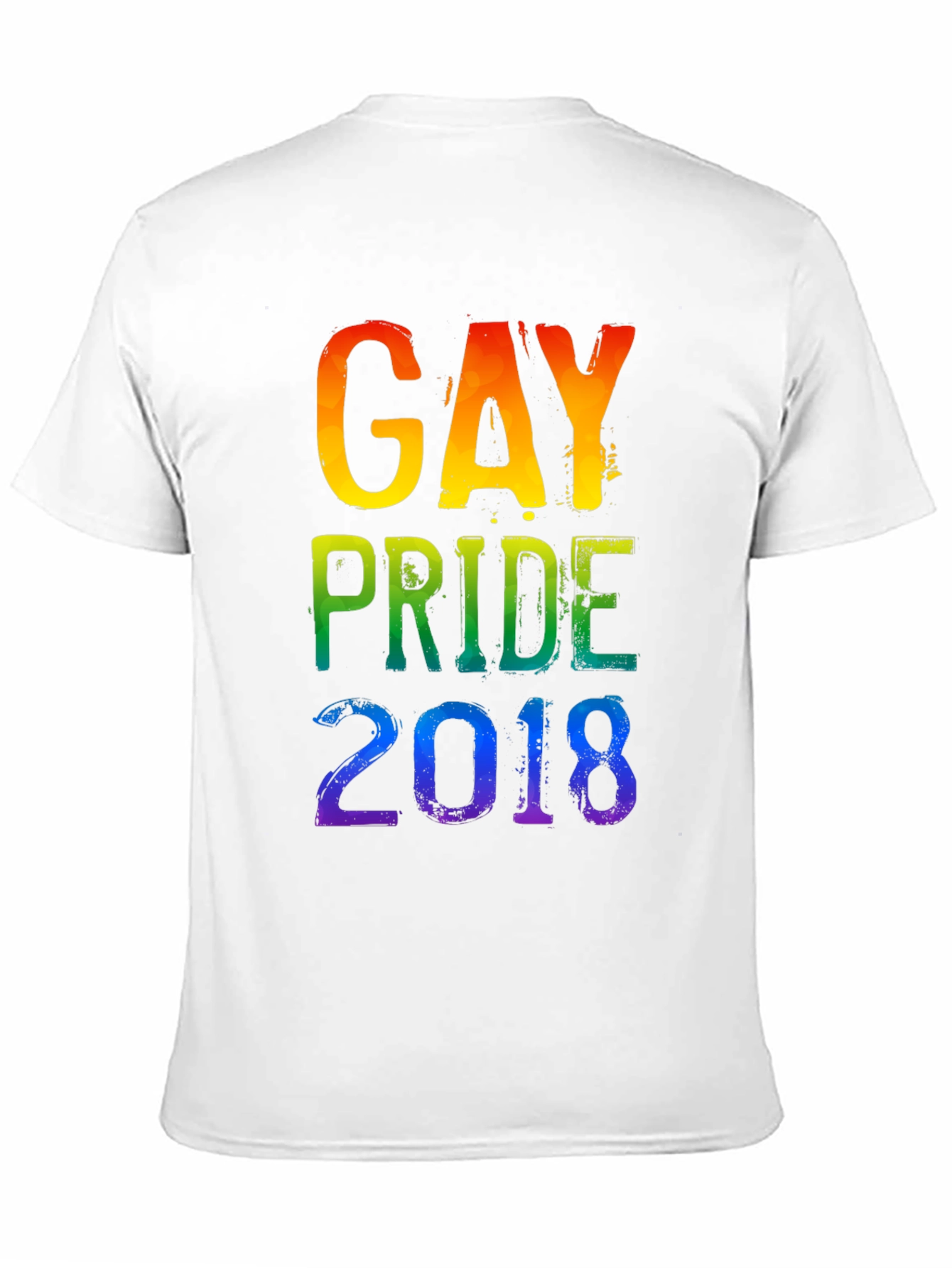 Black Gay Pride 2018 Rainbow T-Shirt view 11