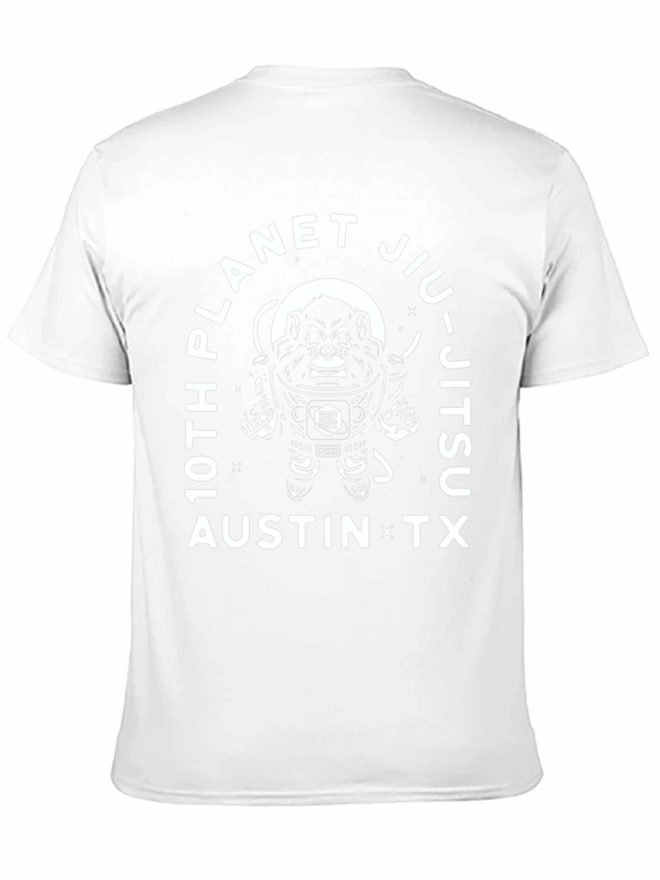 Black 10th Planet Jiu-Jitsu Austin TX Black T-Shirt view 11