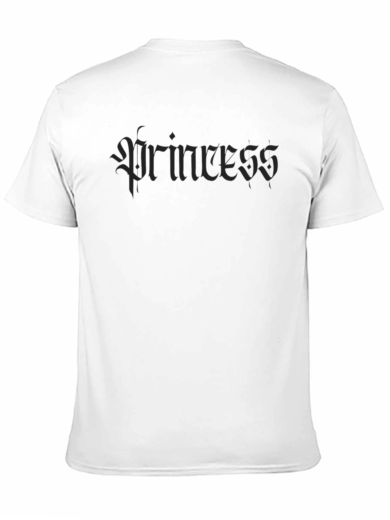 Black Princess Graphic Black T-Shirt view 11