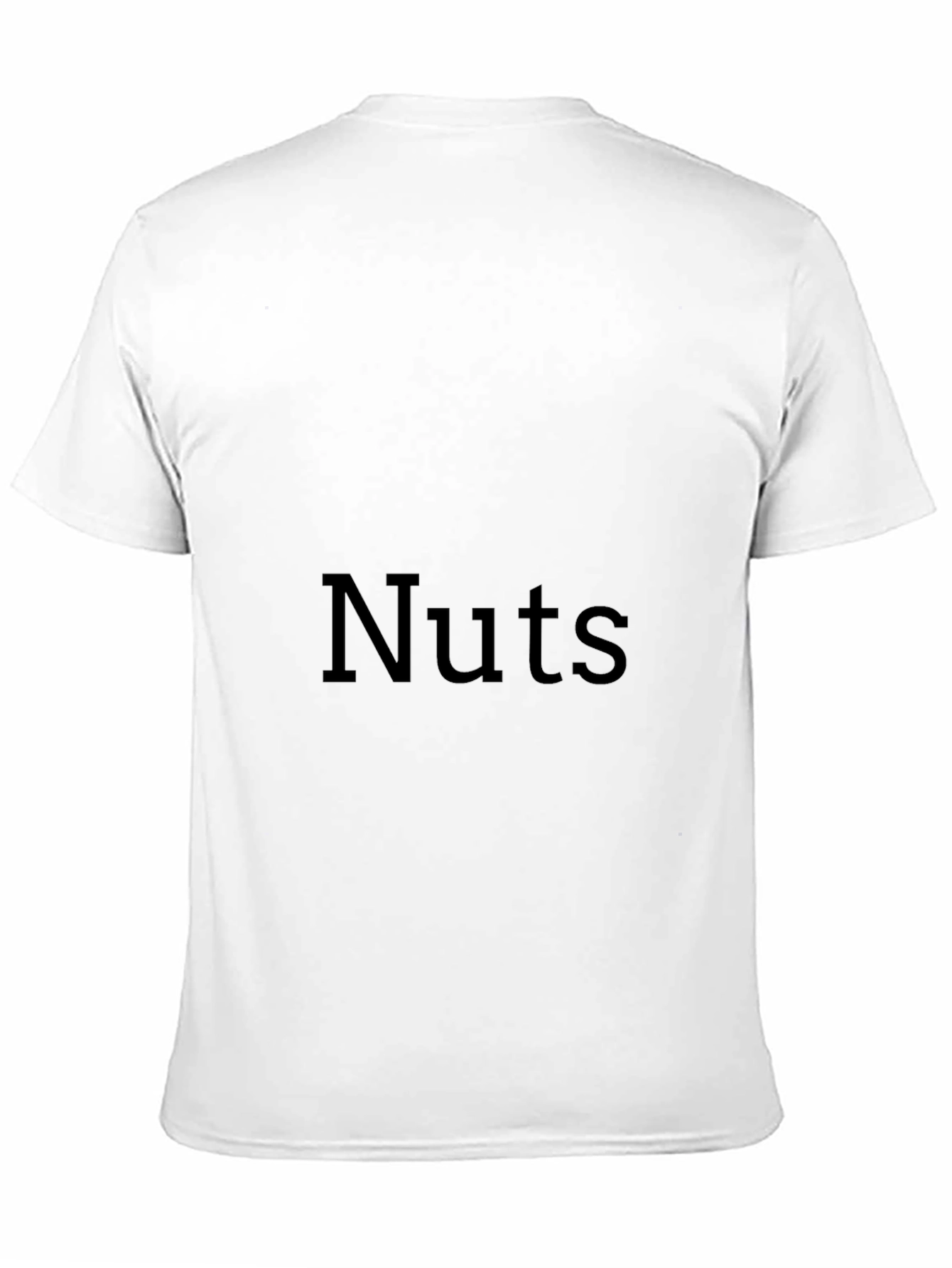 Black Nuts Graphic T-Shirt - Casual Black Tee view 11