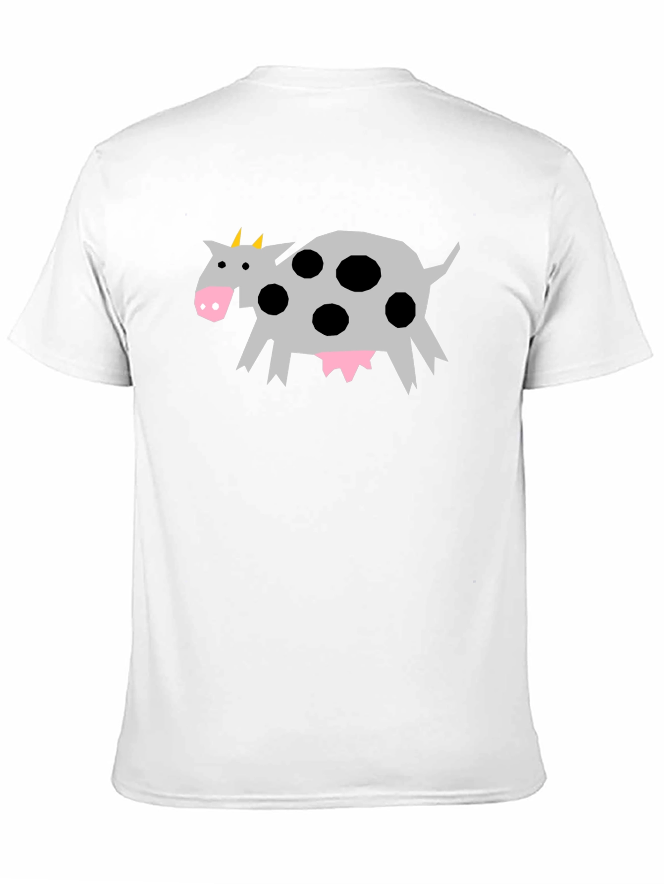 Black Funky Cow Graphic Tee - Quirky Style view 11