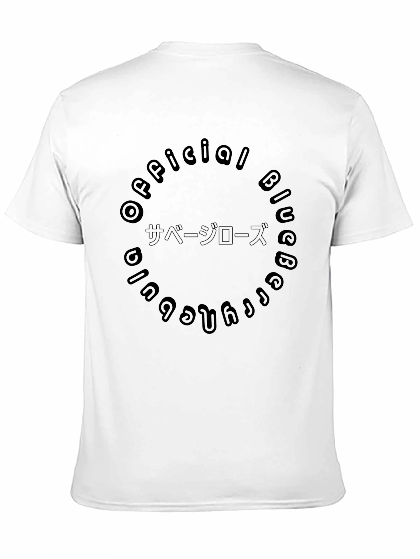 Black Official Blueberry Bulldog Tee - Black view 11