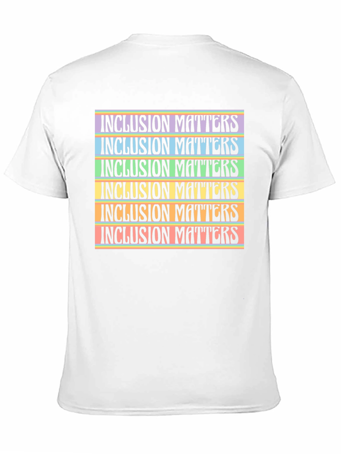 Black Inclusion Matters Graphic T-Shirt - Black view 11