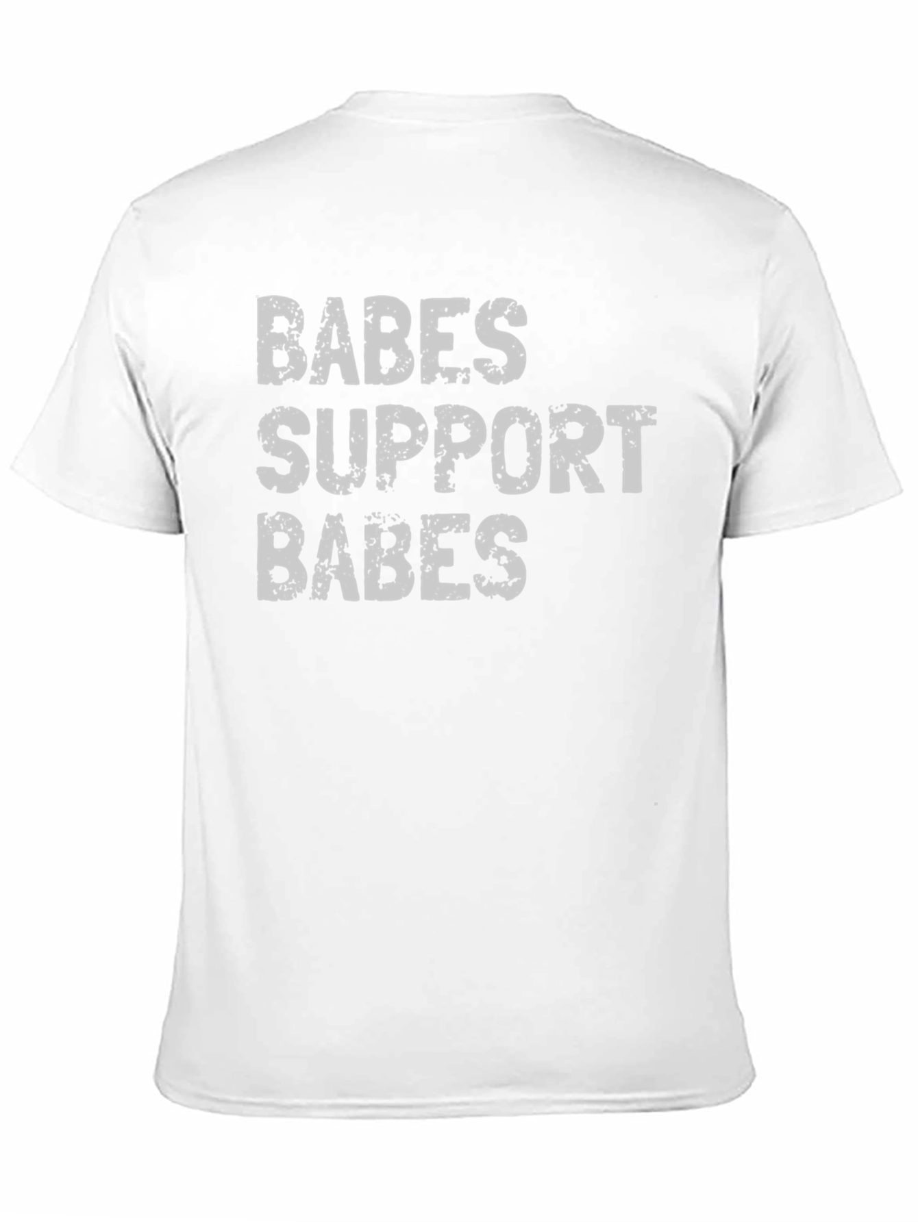 Black Babes Support Babes Graphic T-Shirt view 11