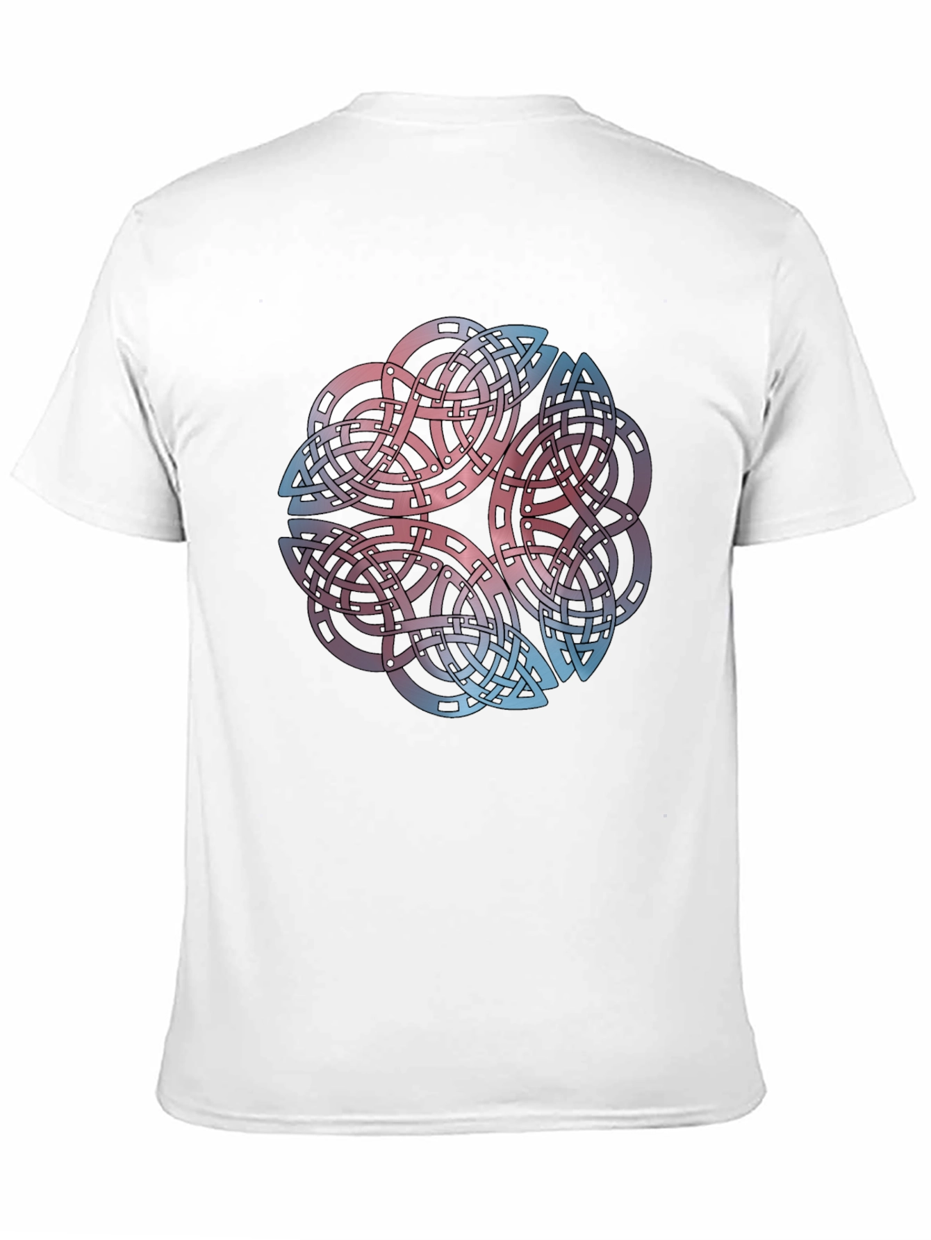 Black Celtic Knot Graphic Tee - Black T-Shirt view 11