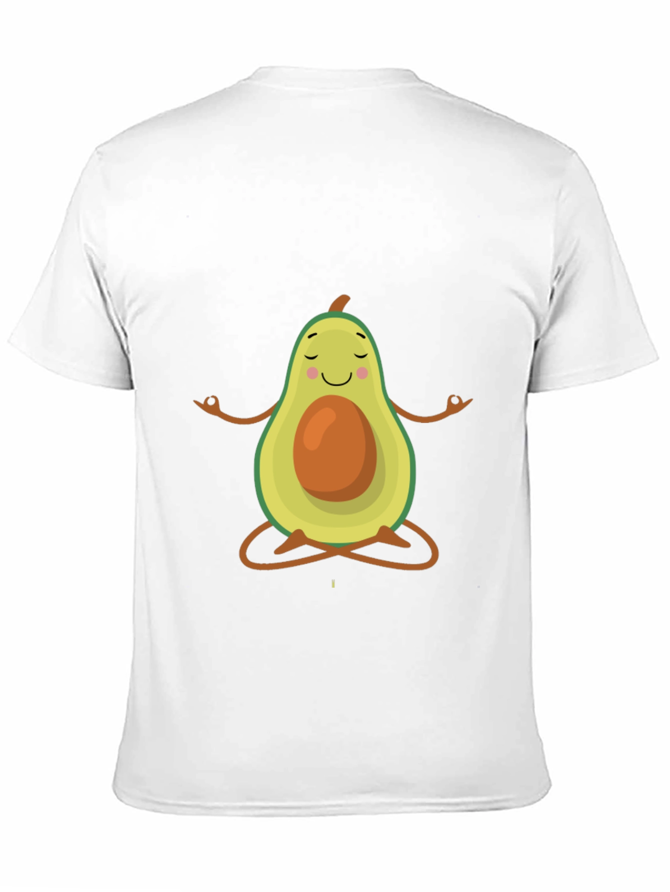 Black Zen Avocado T-Shirt - Funny Yoga Tee view 11