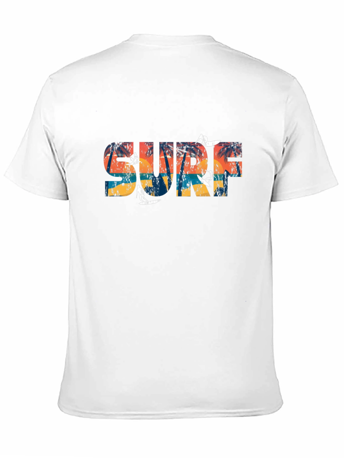 Black Surf T-Shirt - Black Tropical Vibe Tee view 11