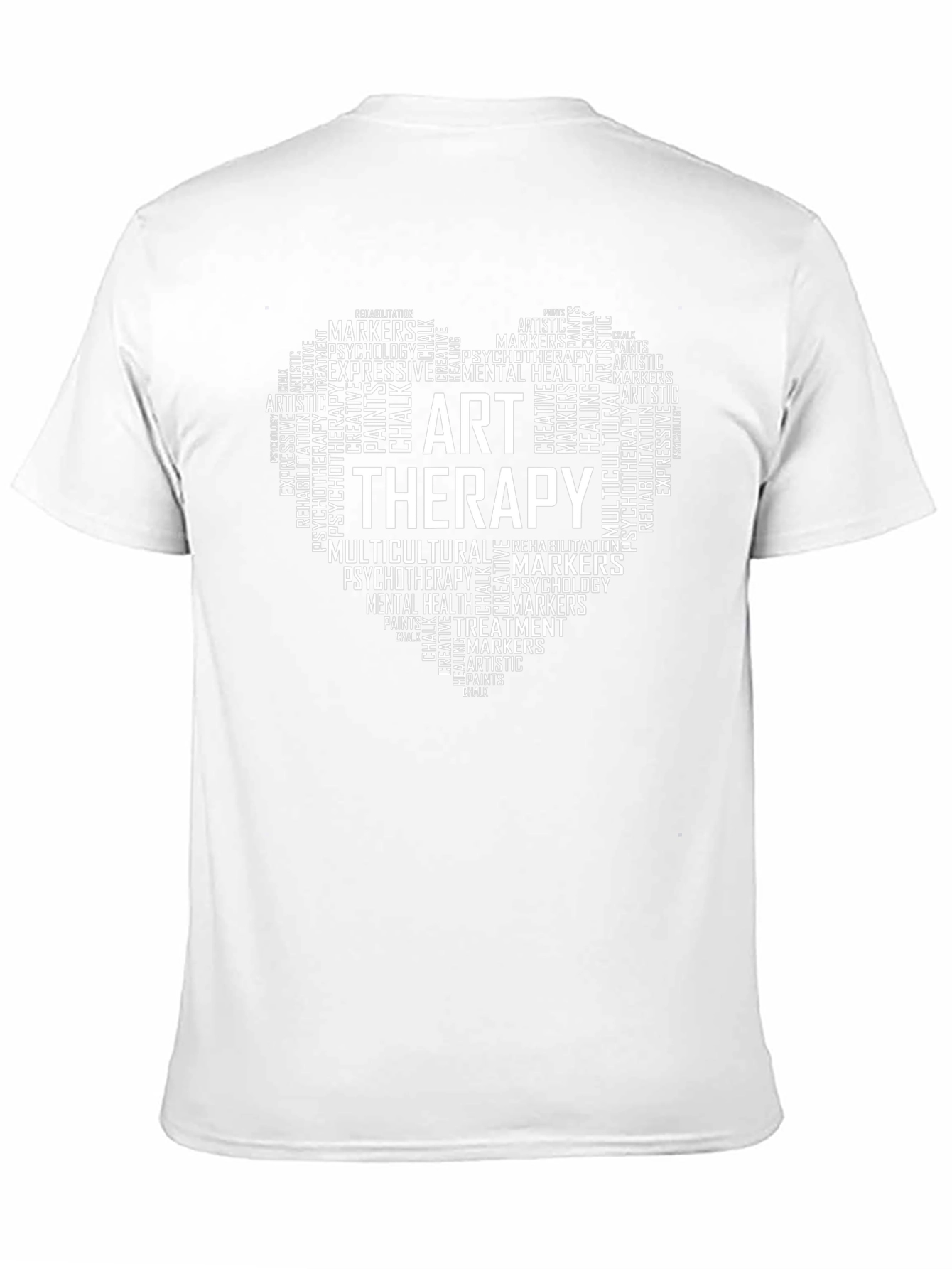 Art Therapy Heart T-Shirt - Express Yourself - 11