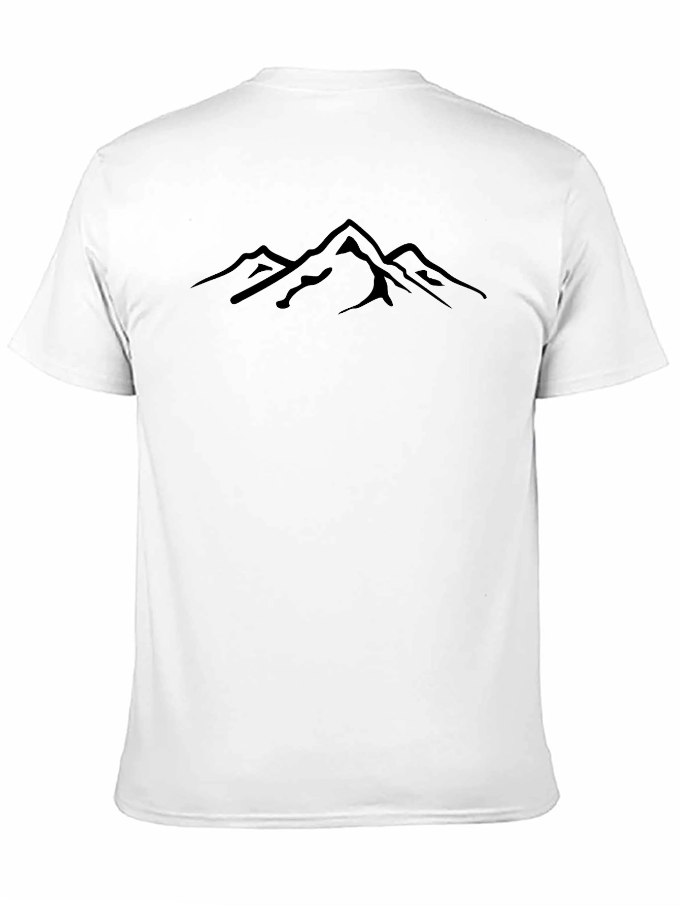 Black Mountain Graphic Black T-Shirt view 11
