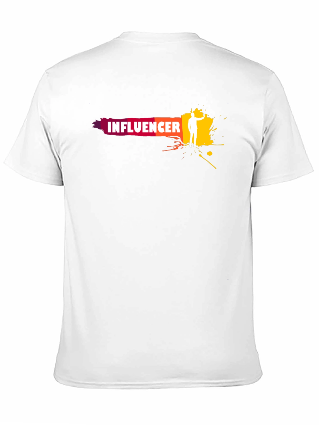 Black Influencer T-Shirt - Trendy Graphic Tee view 11