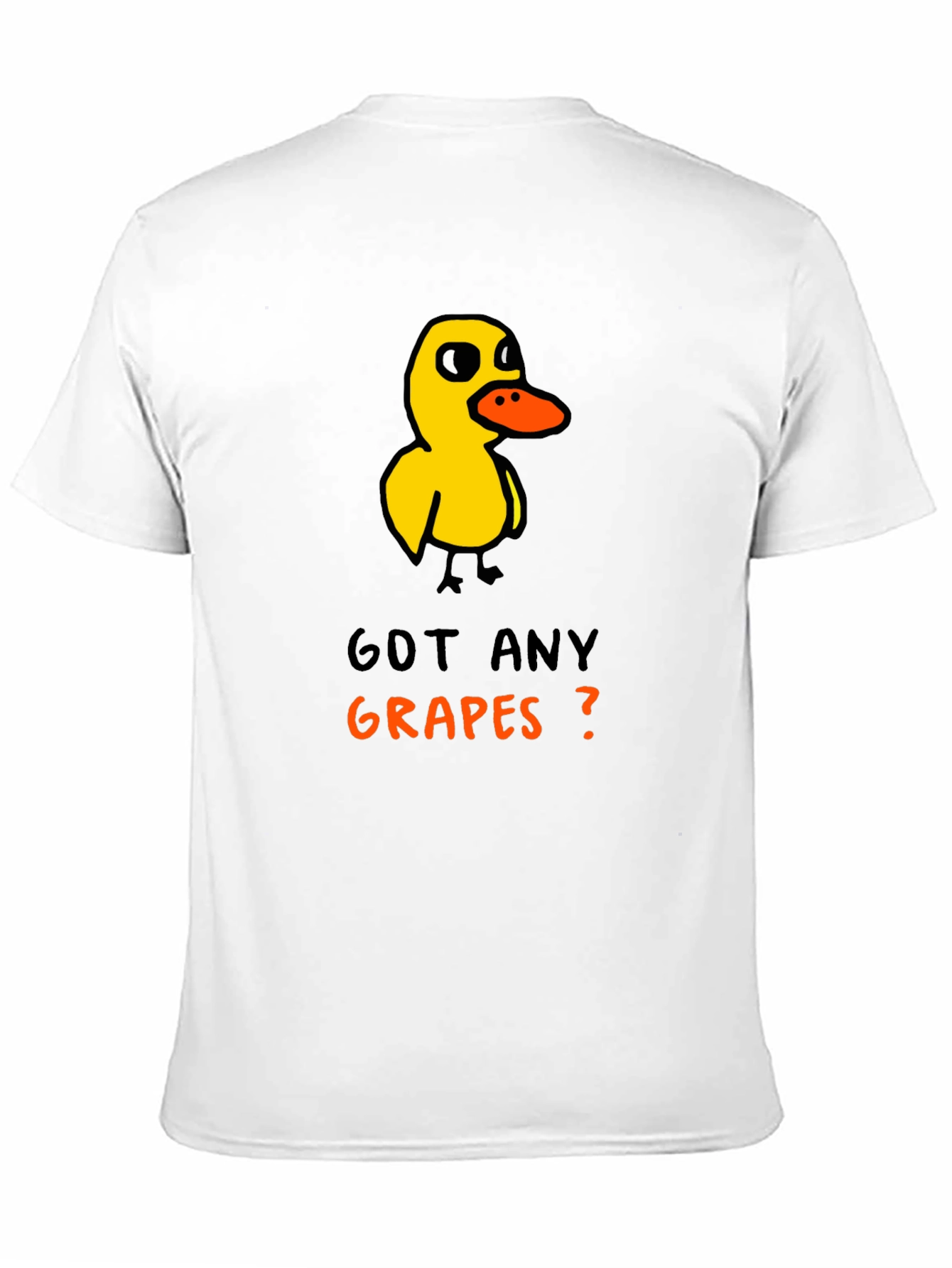 Black Got Any Grapes Duck T-Shirt view 11