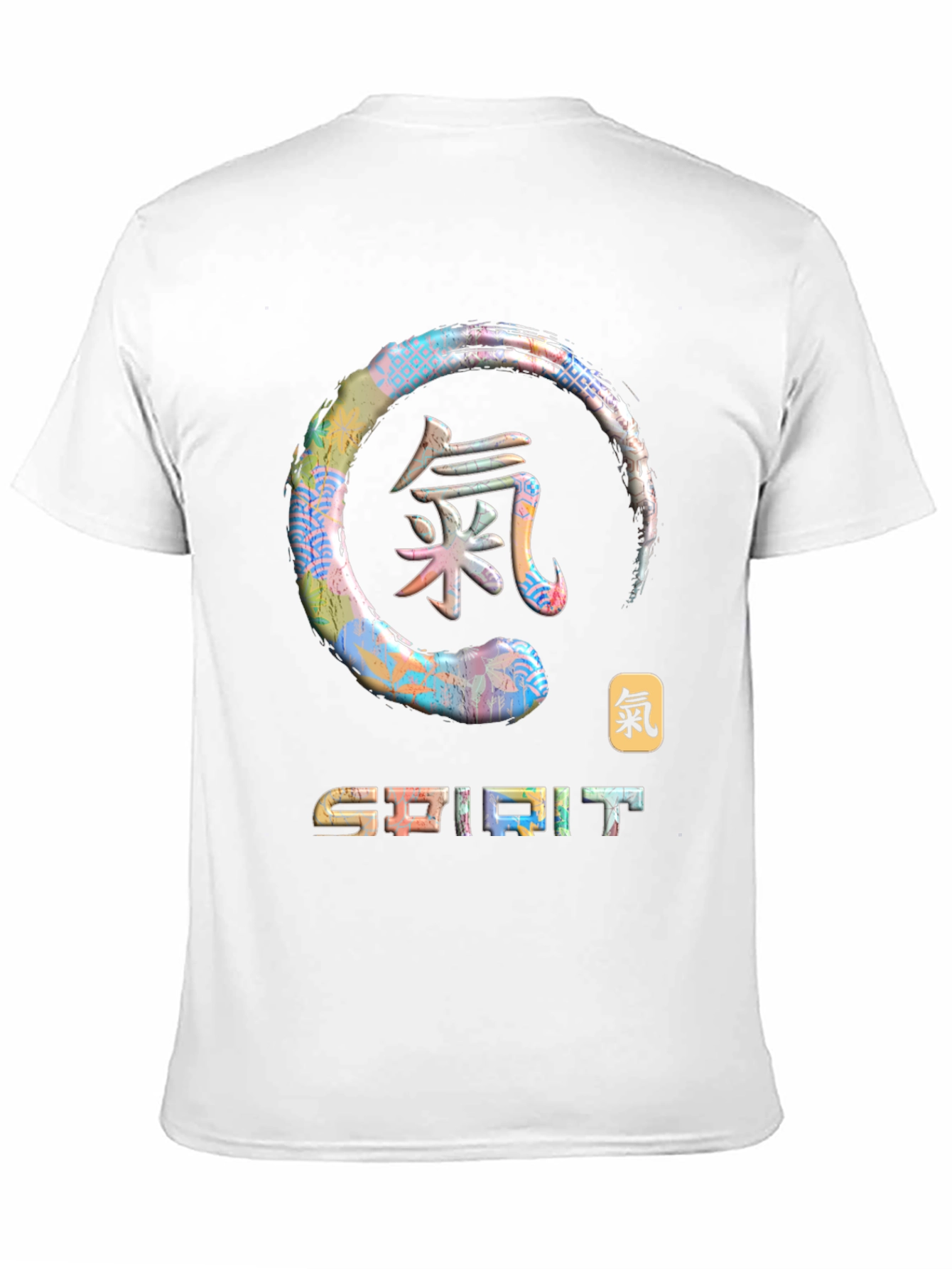 Black Zen Spirit Graphic T-Shirt view 11