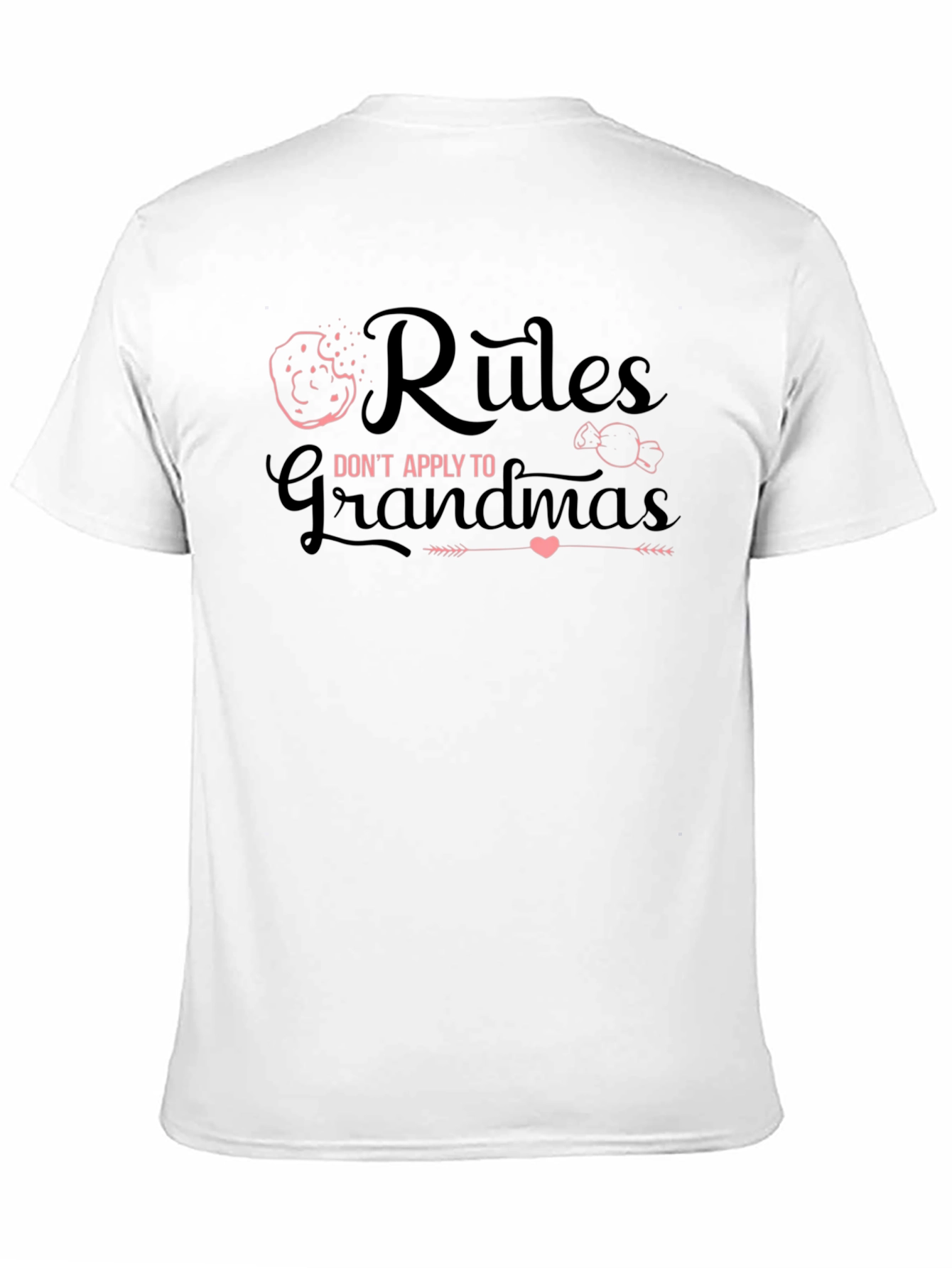 Black Rules Don't Apply To Grandmas Black T-Shirt view 11