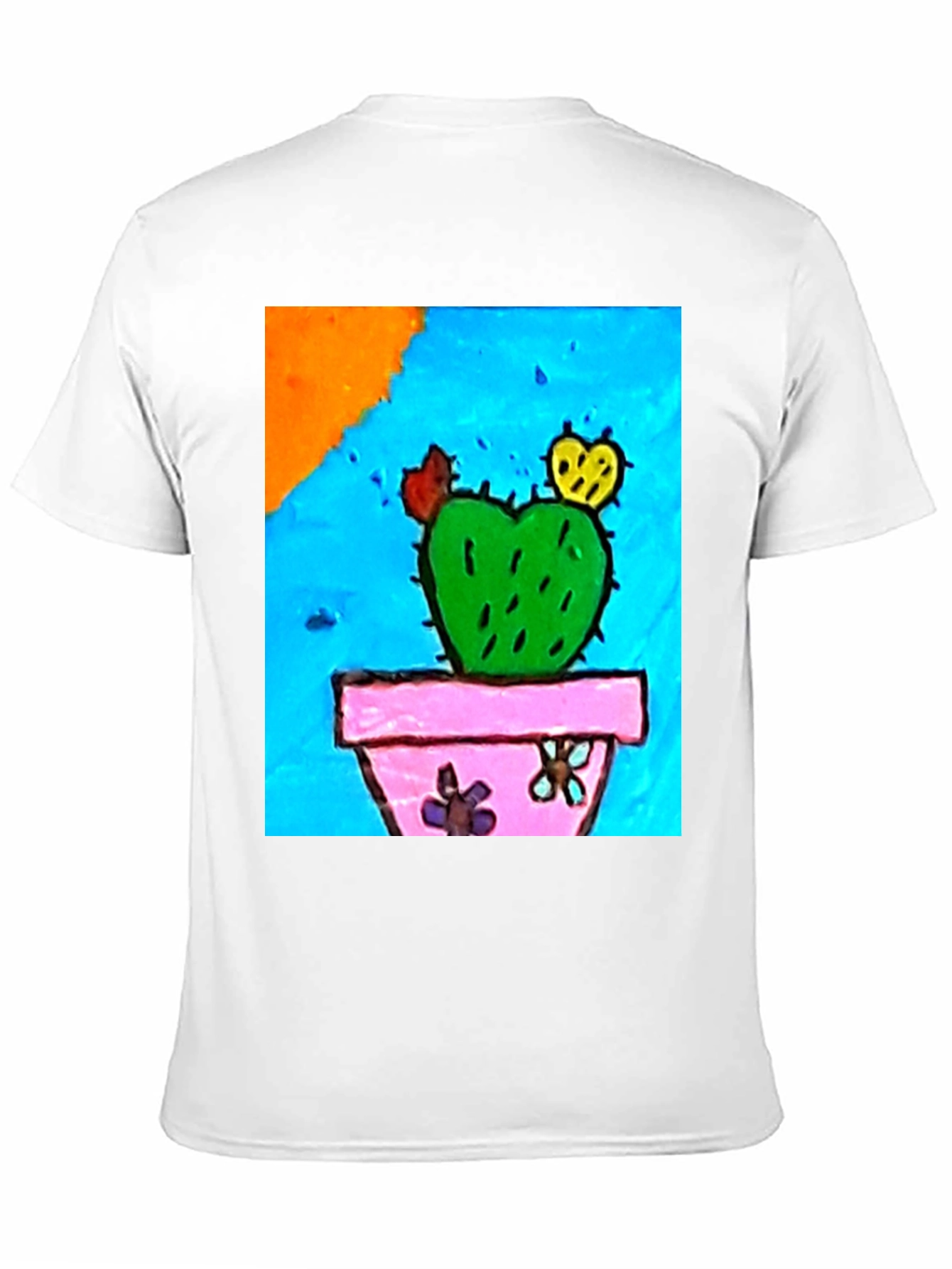 Black Quirky Cactus Graphic T-Shirt view 11