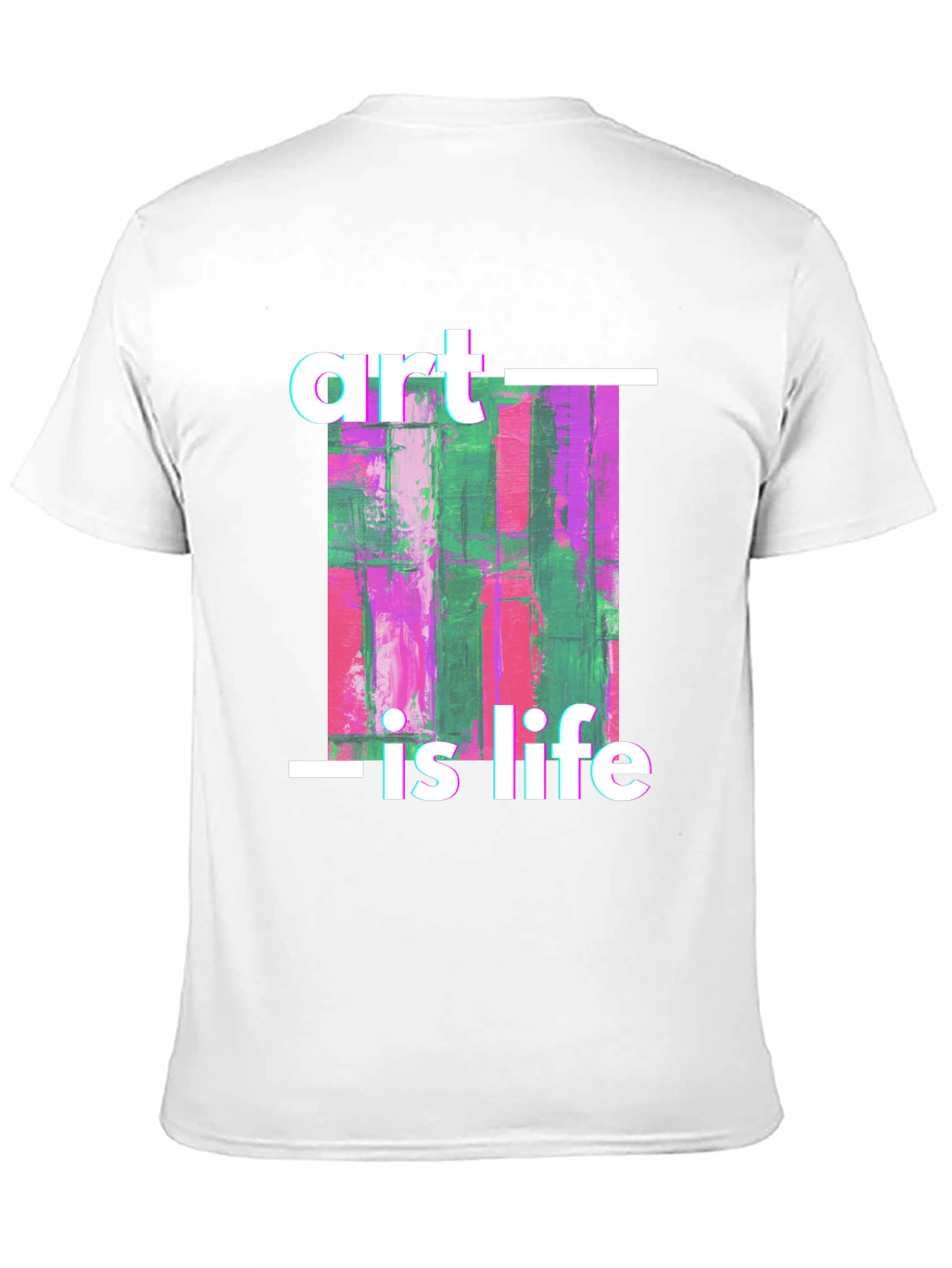 Art is Life Graphic Tee - Black Unisex T-Shirt - 11