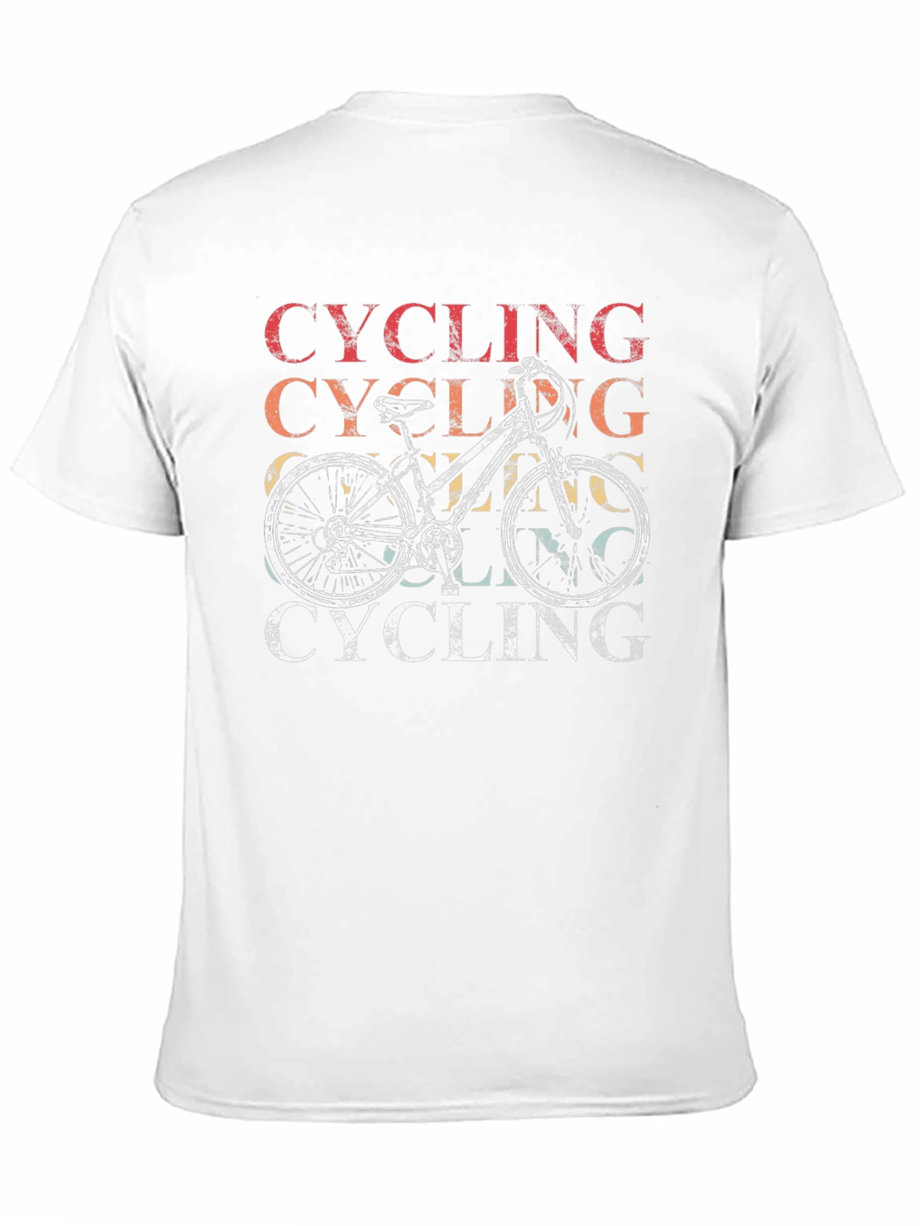 Black Retro Cycling T-Shirt view 11
