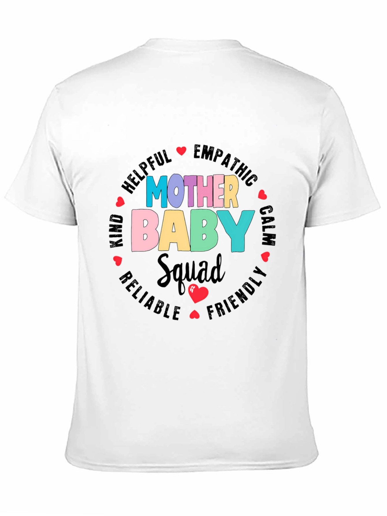 Black Mother Baby Squad Graphic Tee - Soft Cotton Blend view 11