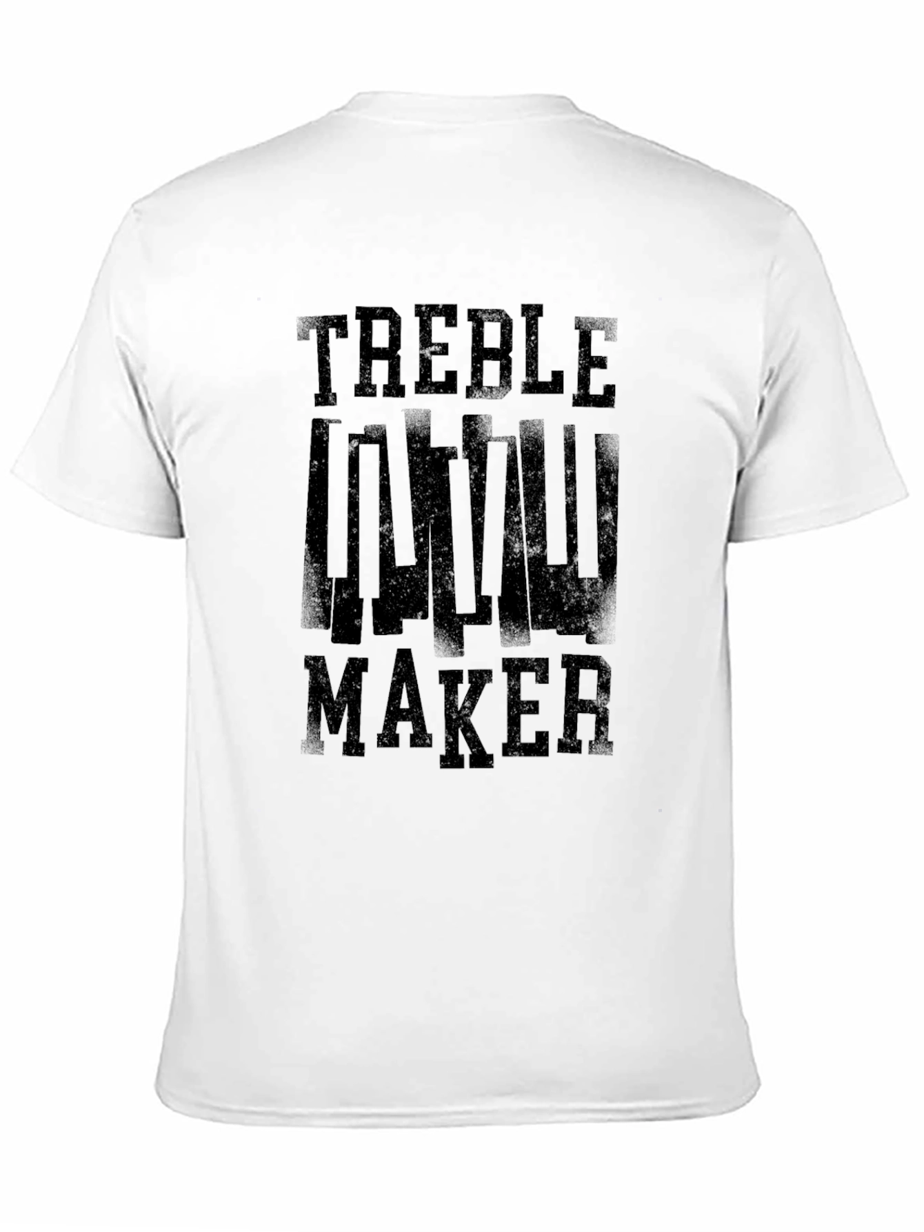 Black Treble Maker Graphic Black T-Shirt view 11