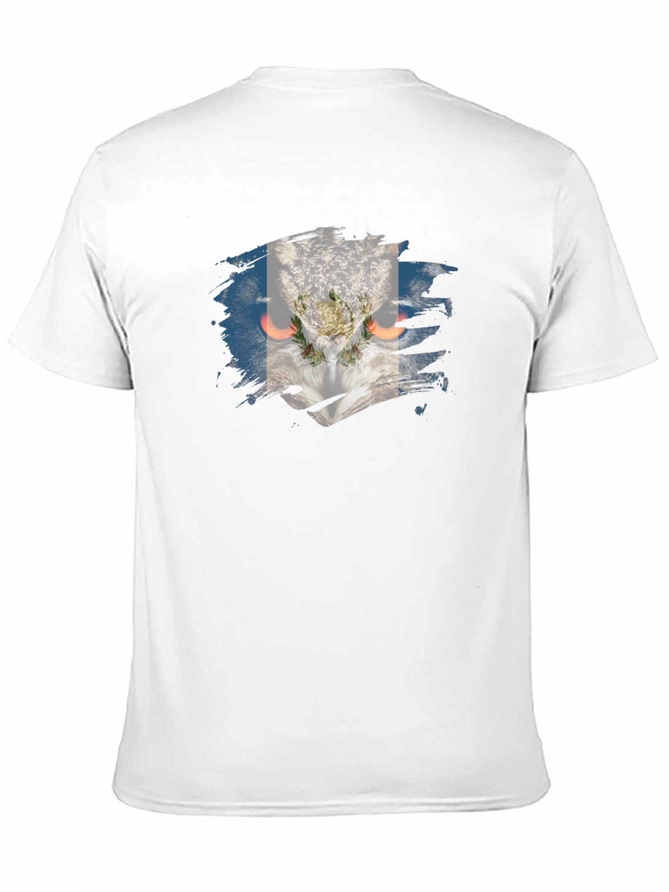 Black Owl Graphic Tee - Men's Black T-Shirt view 11